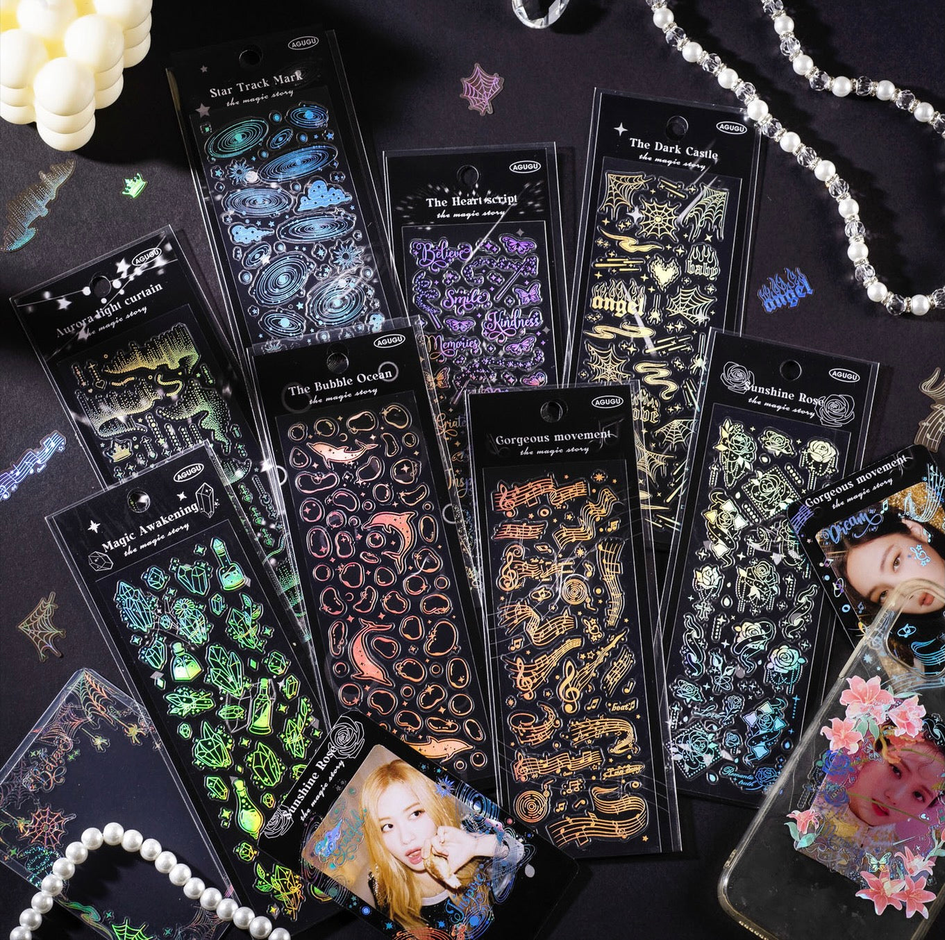 Aurora Sticker Sheet