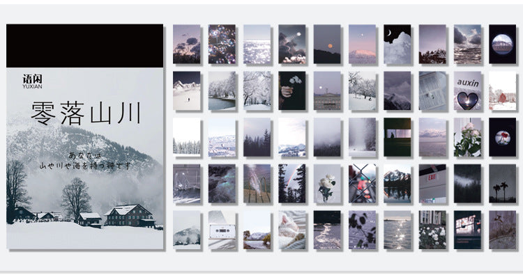 50 Pages Mini Scrapbooking Paper Booklet