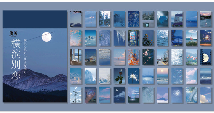 50 Pages Mini Scrapbooking Paper Booklet