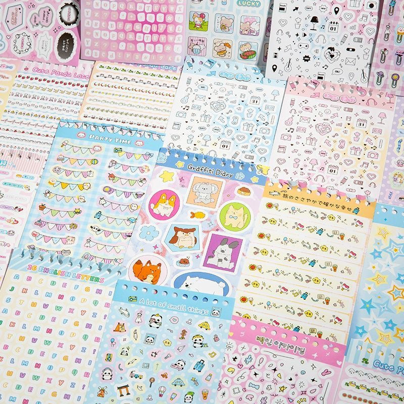 63 Pages Kawaii Sticker Book