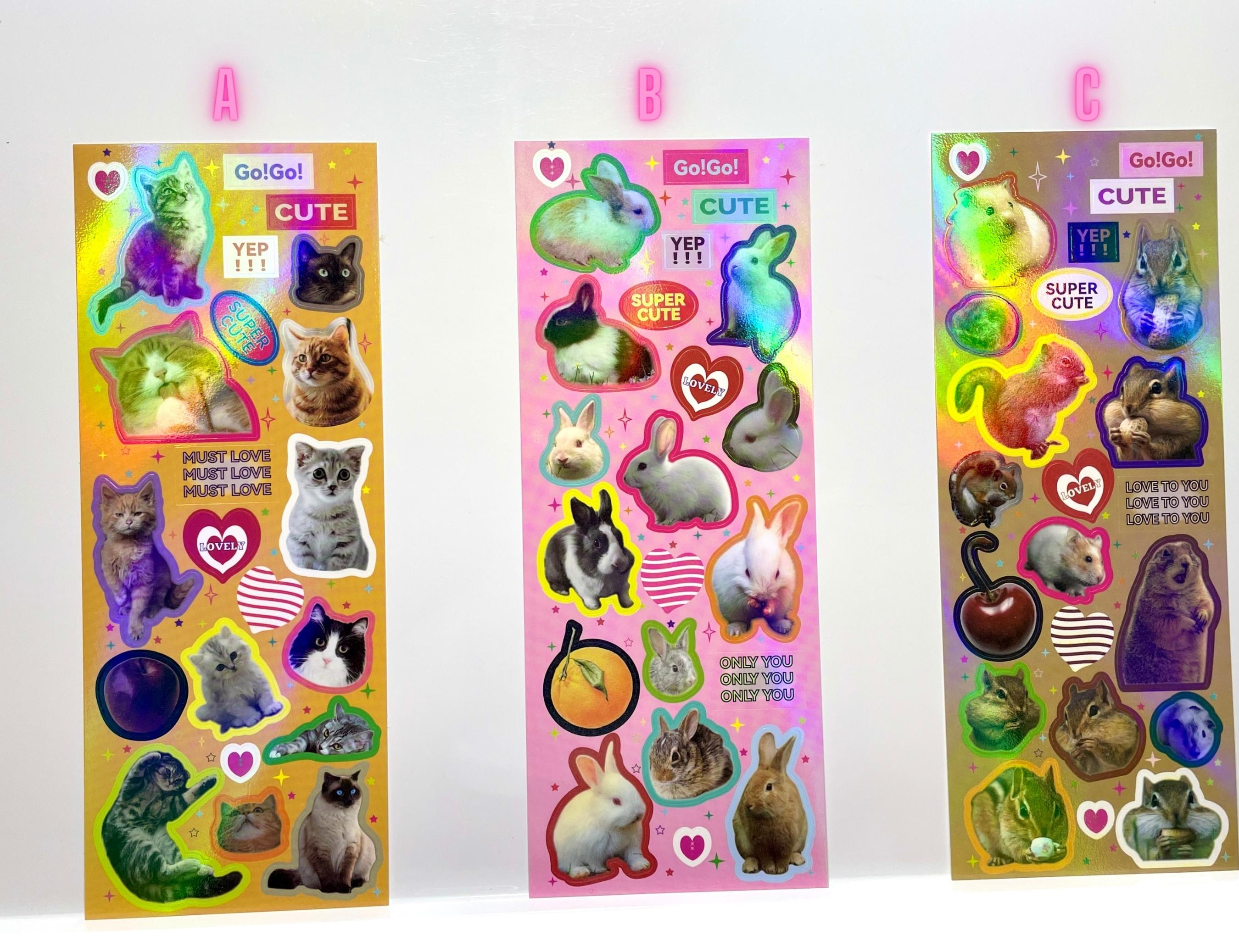 Animal Sticker Sheet