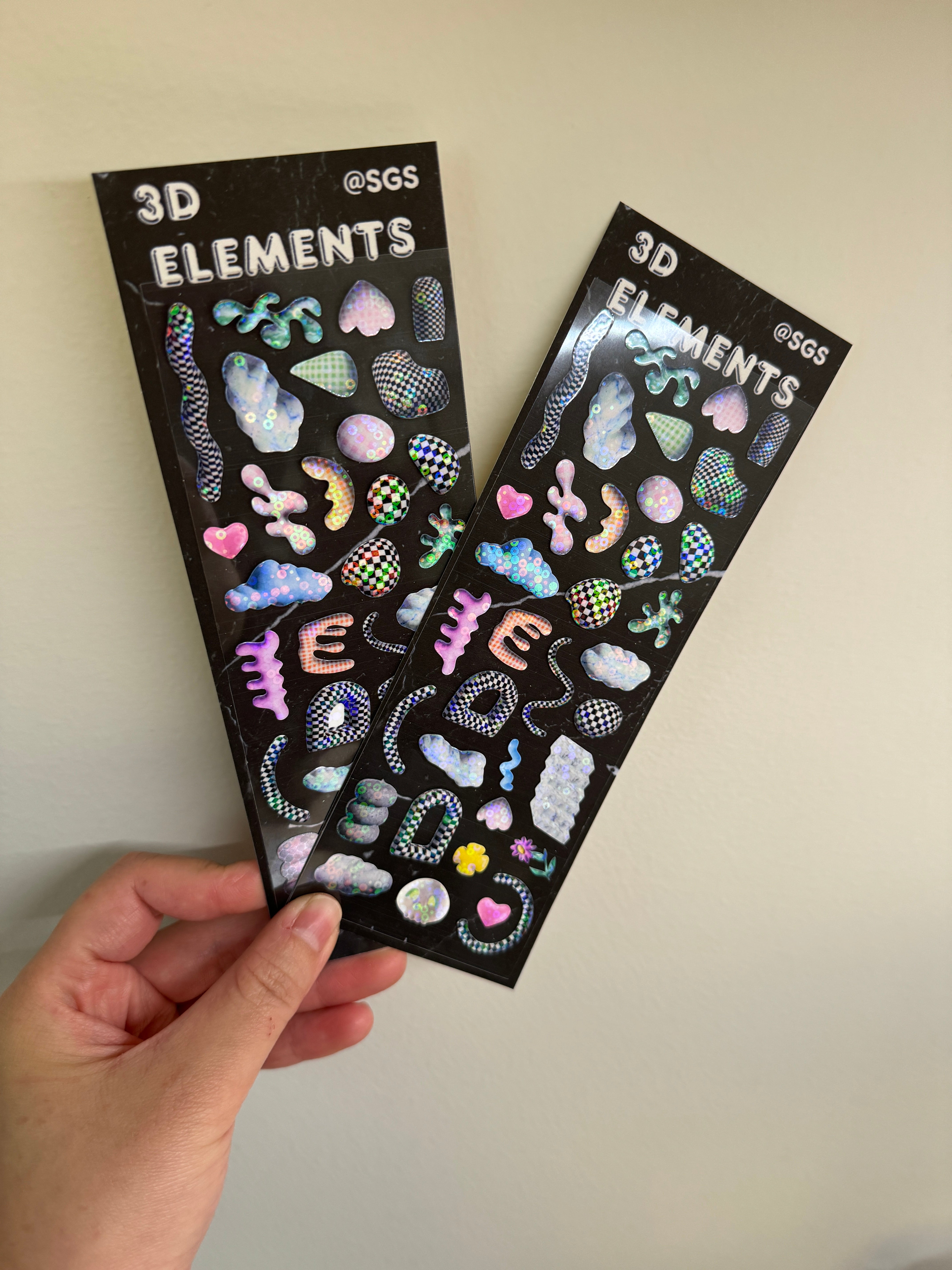 3D Elements Sticker