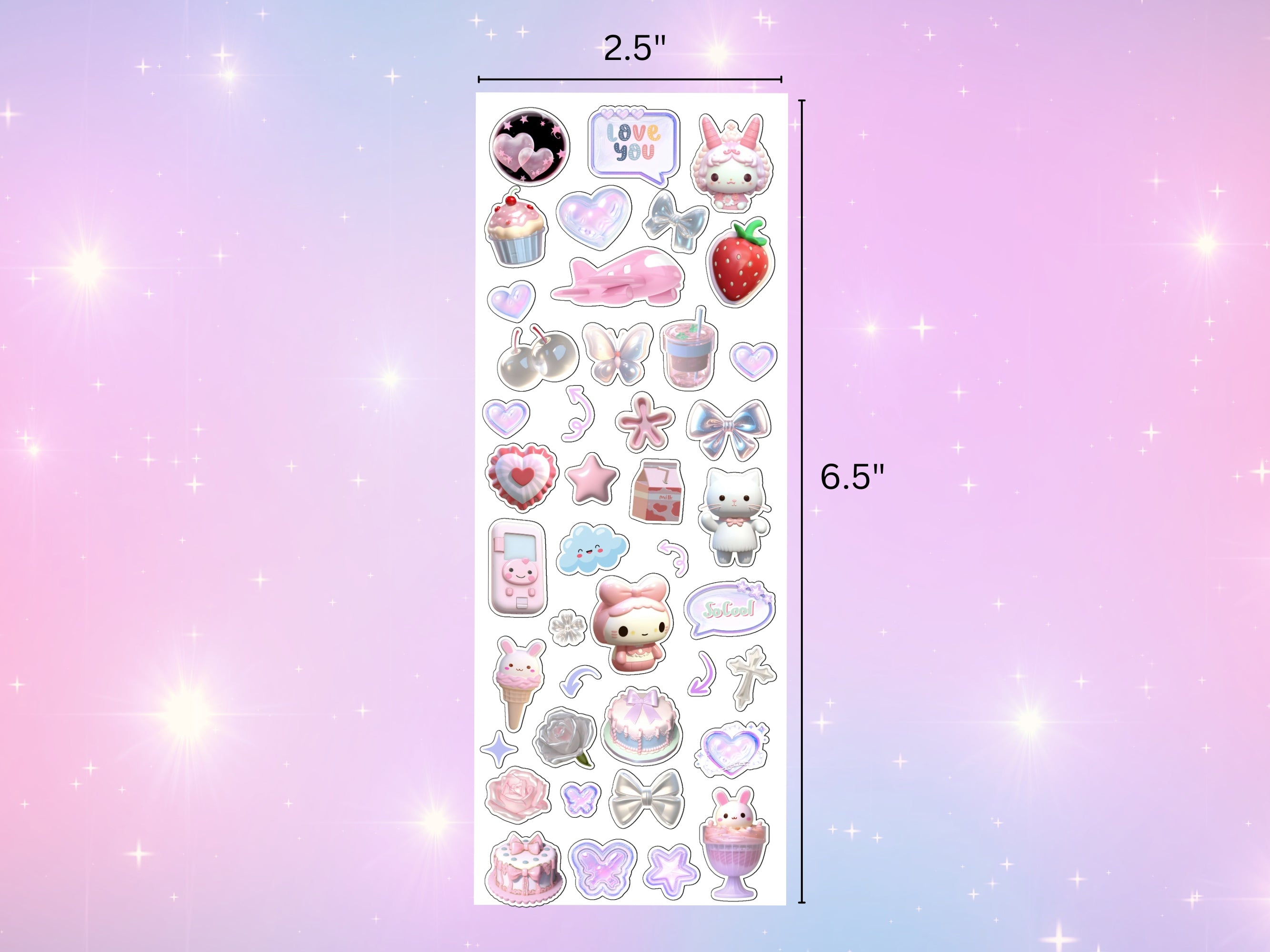 Kawaii Cartoon Stickers
