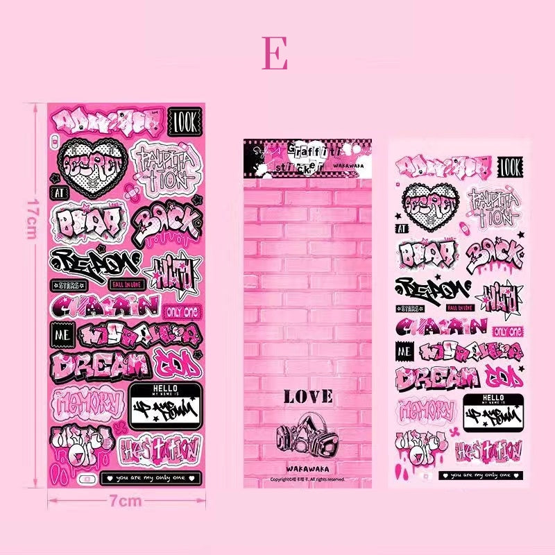 Funky Graffiti Sticker