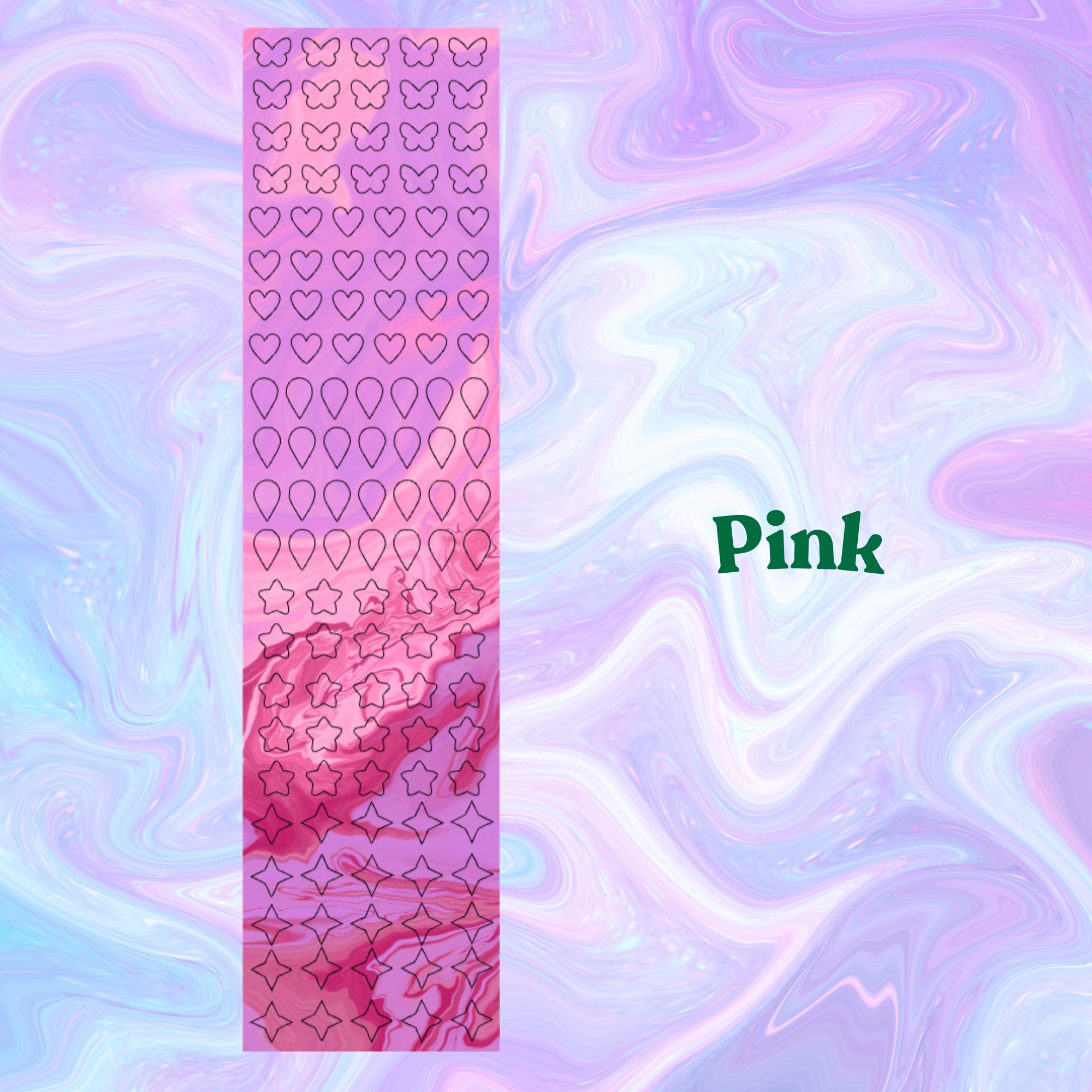 Swirly Bits Sticker Sheet