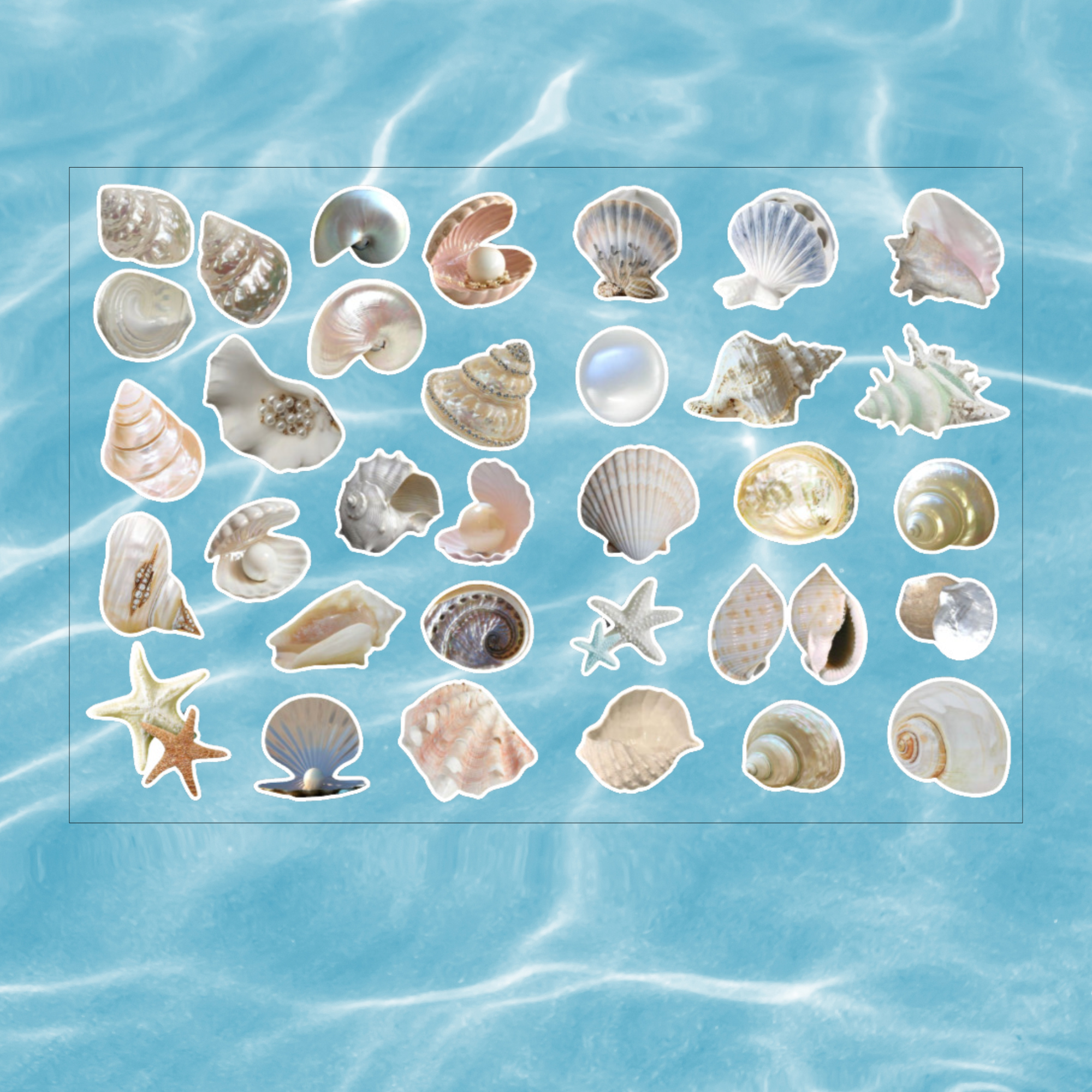 Ocean Dreams Sticker Sheet