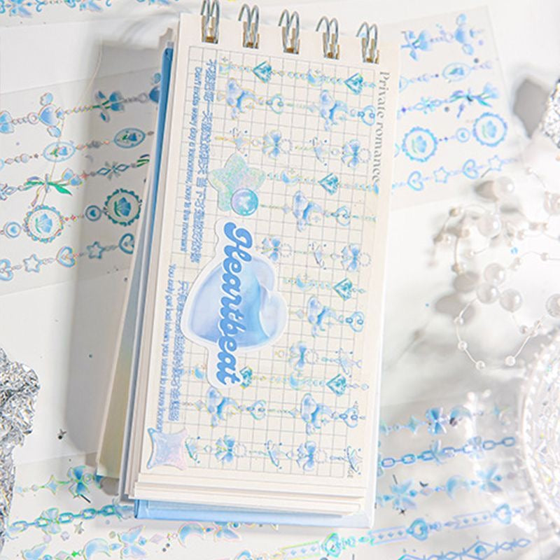 Flower Cross Chain Sticker