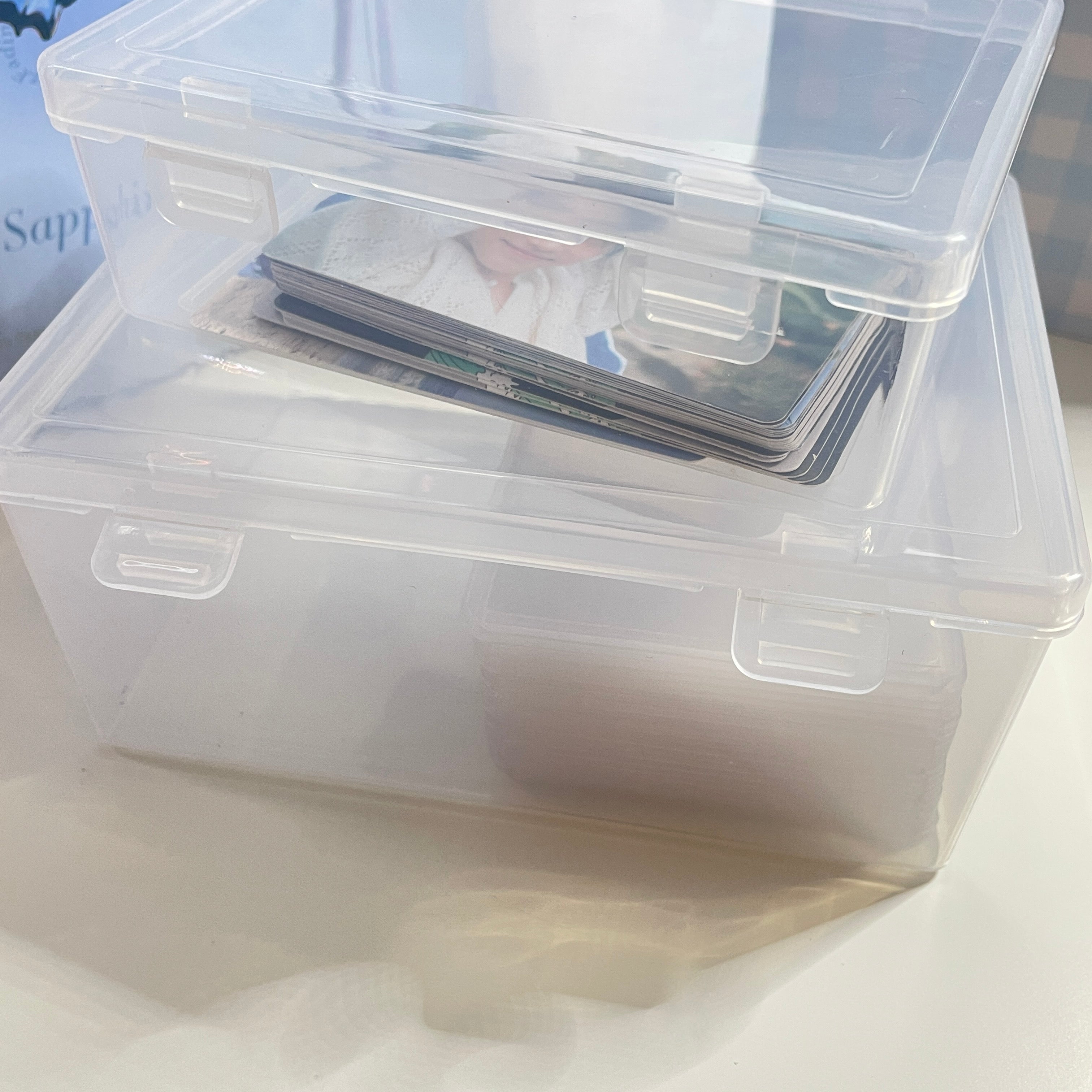 Minimalist Clear Container