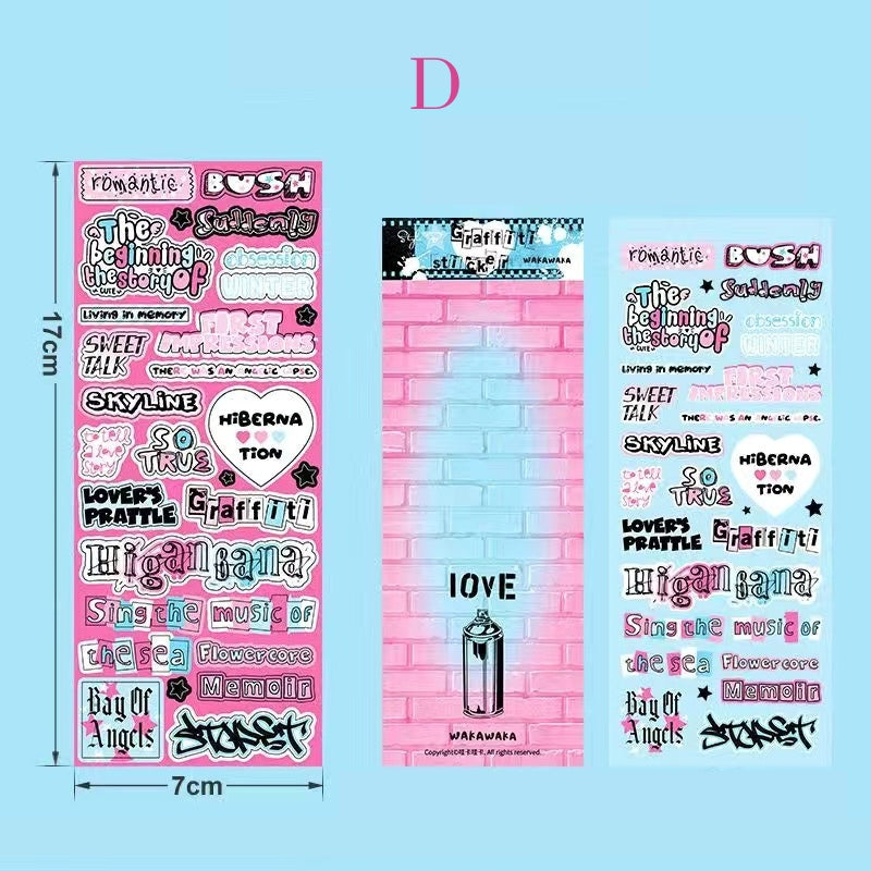 Funky Graffiti Sticker