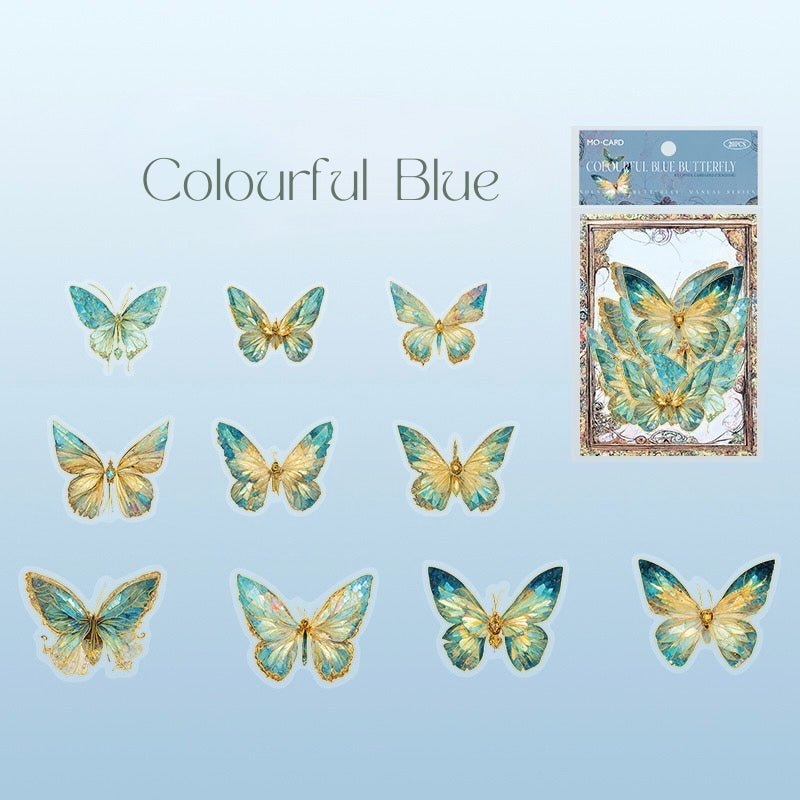 PET Butterfly Sticker