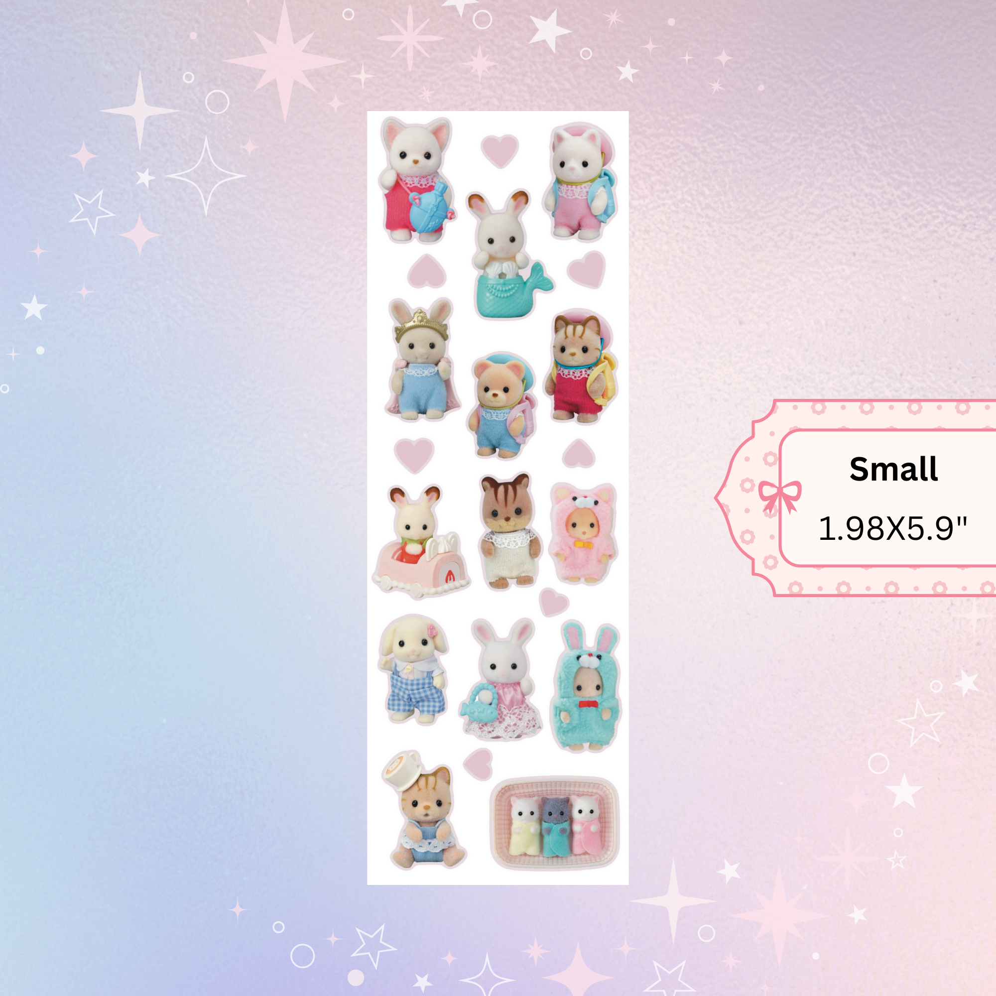 Kawaii Critters Sticker