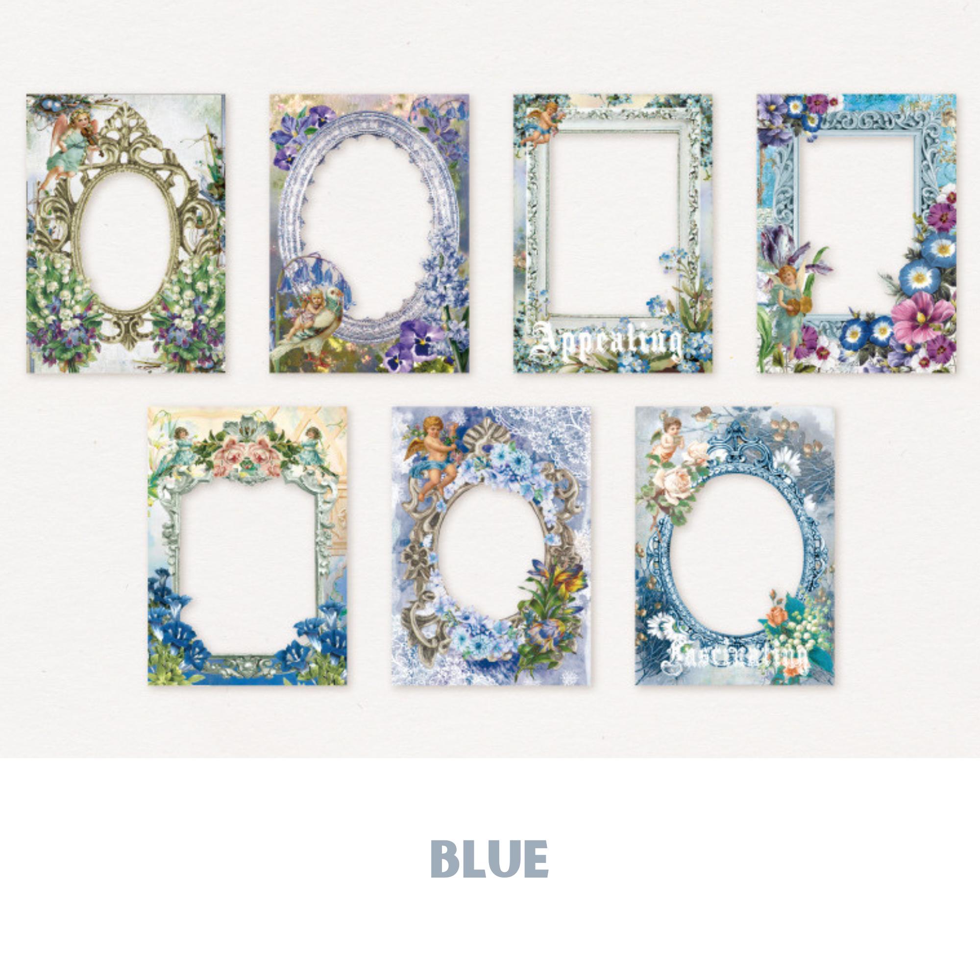 Retro Flower Frame Tape