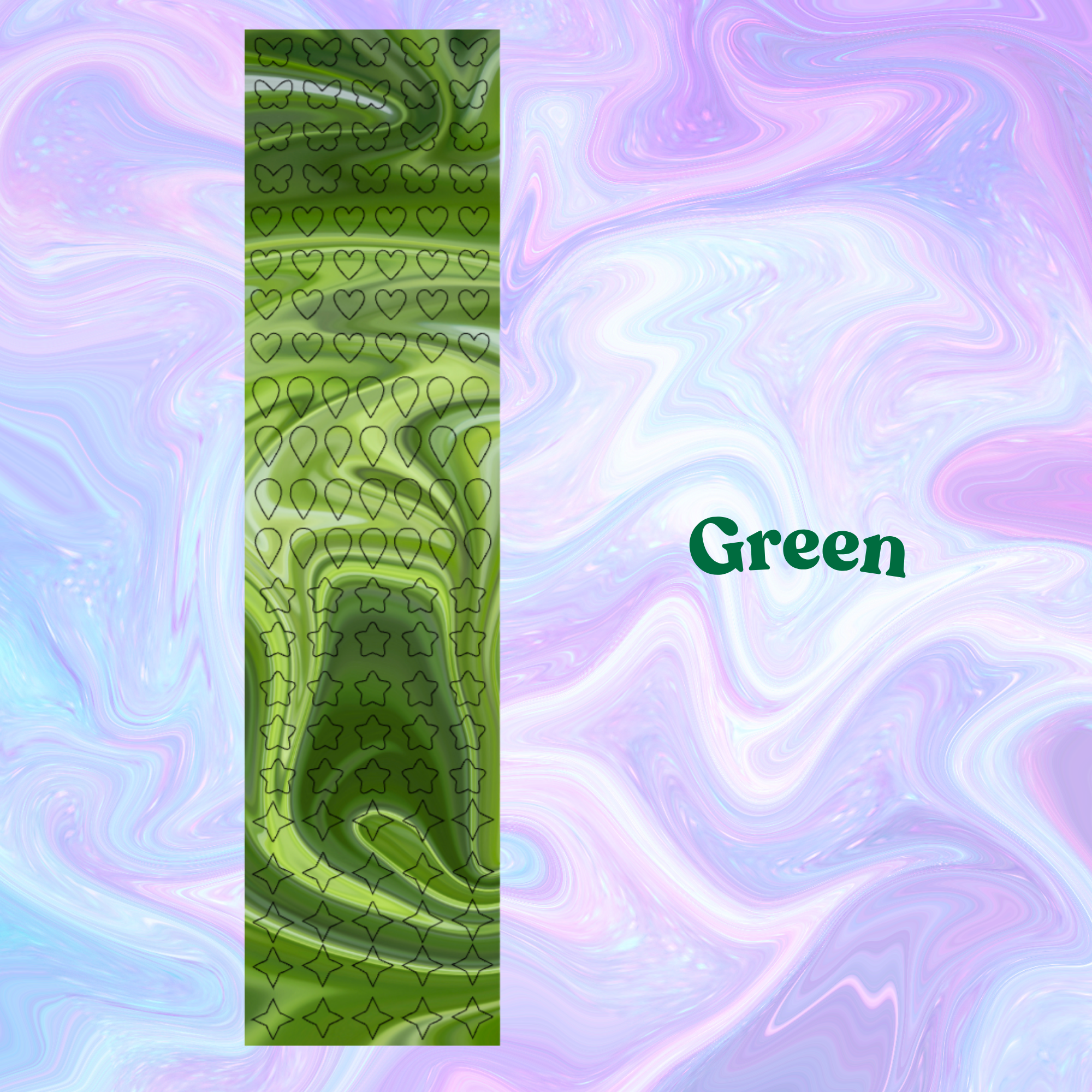 Swirly Bits Sticker Sheet