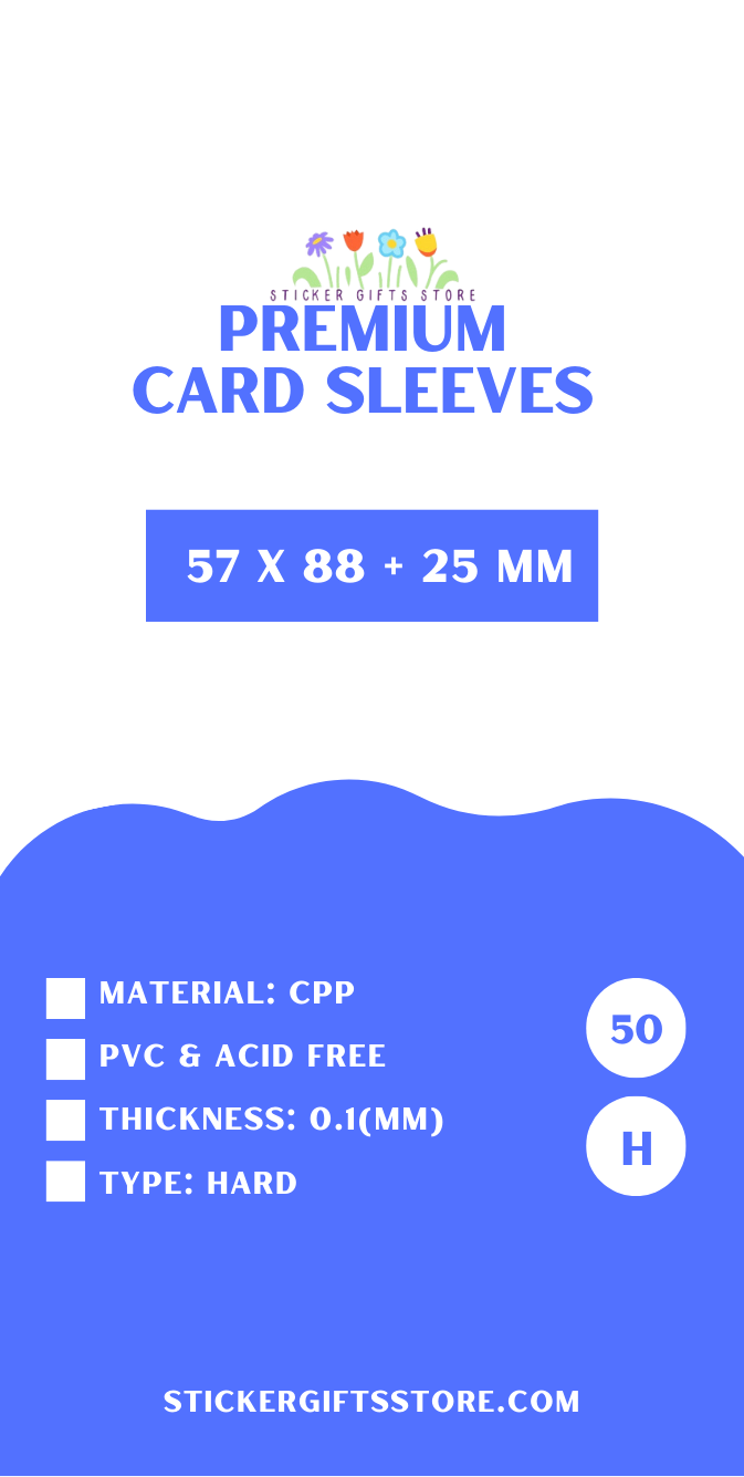 57 x 88 card sleeves Holographic Snowflake 5788mm Exploding Kittens Sleeve Kings Perfect Fit Premium