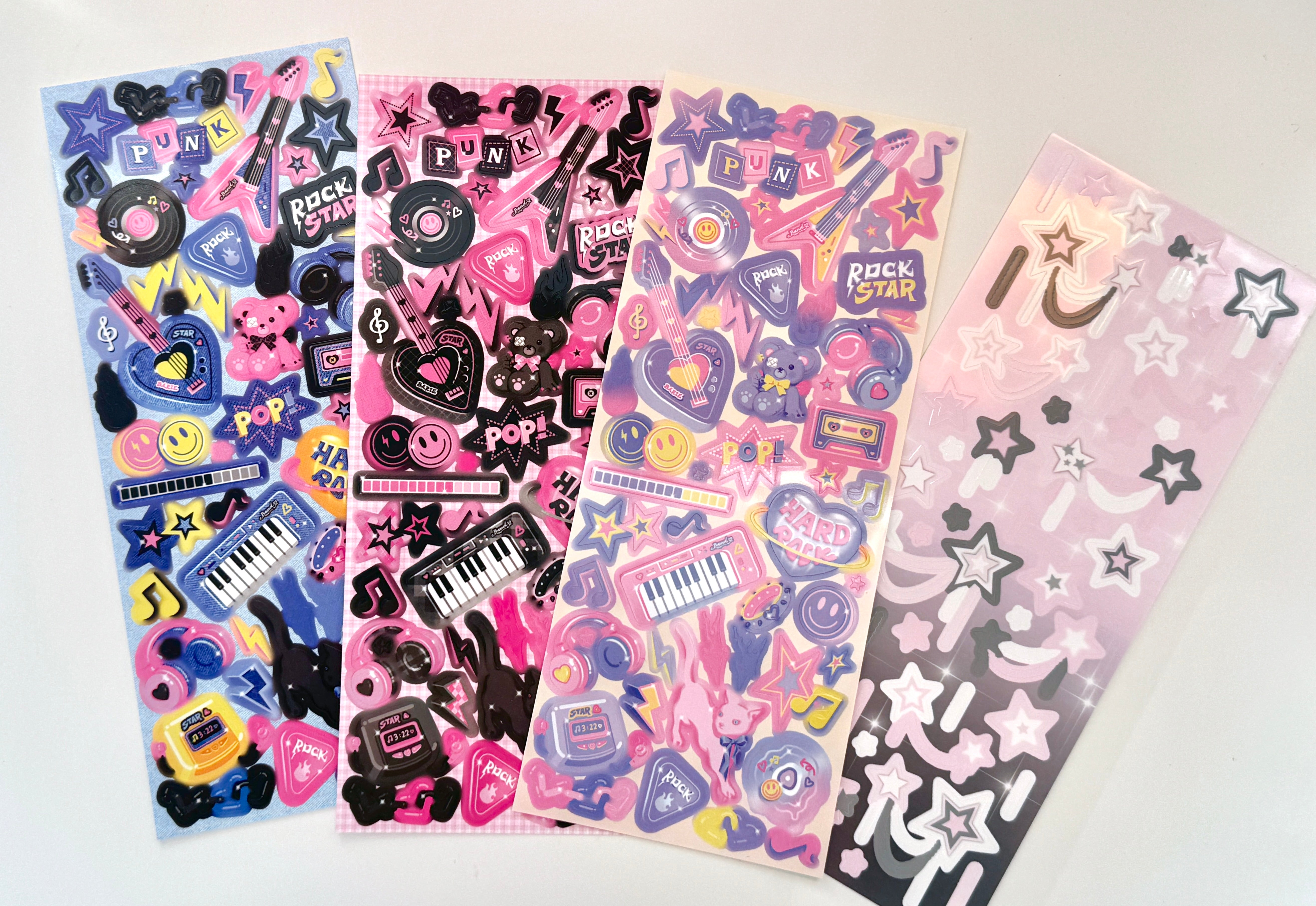 Music Instructions Sticker