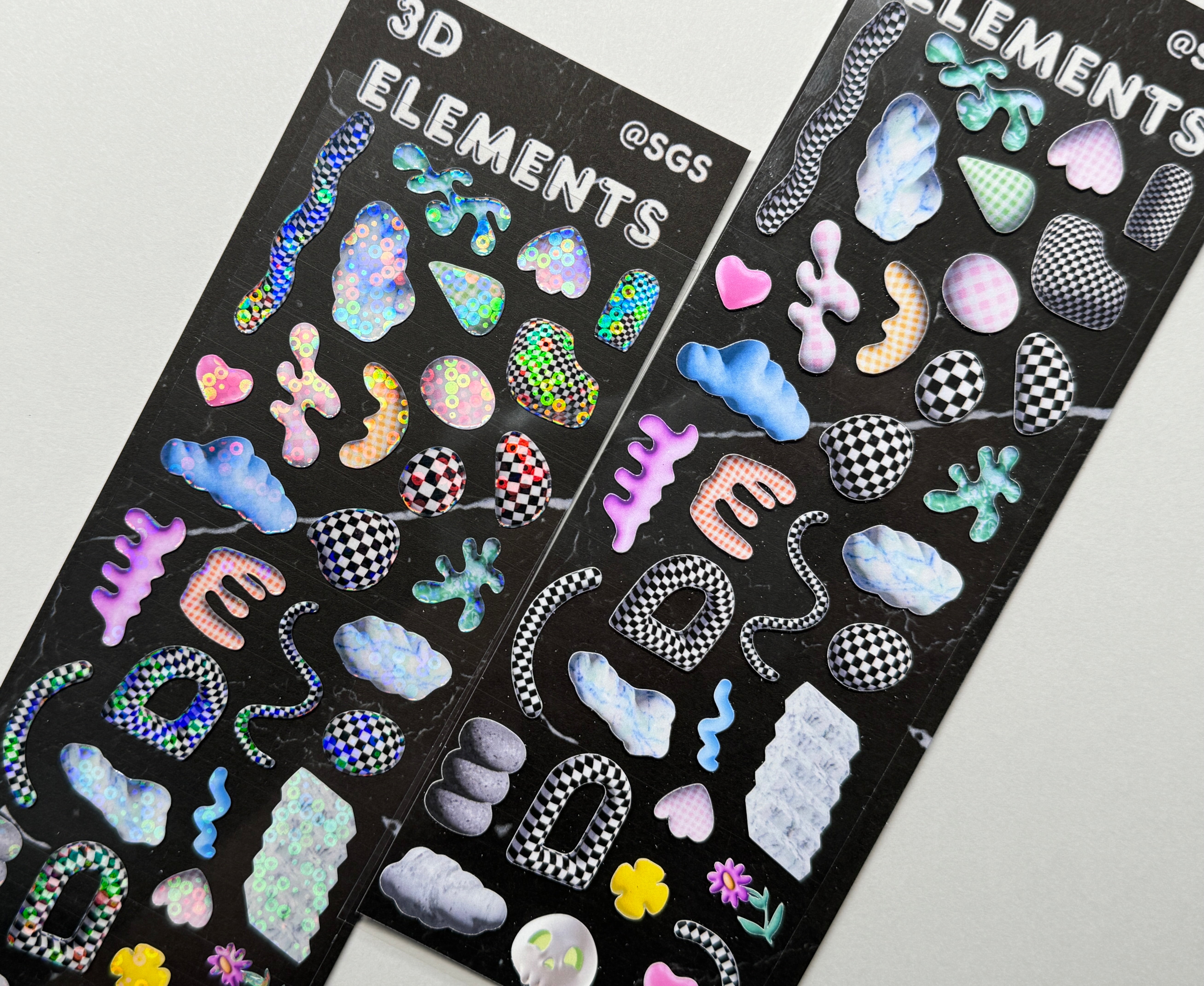 Graphic Element Sticker 3D Elements Sticker