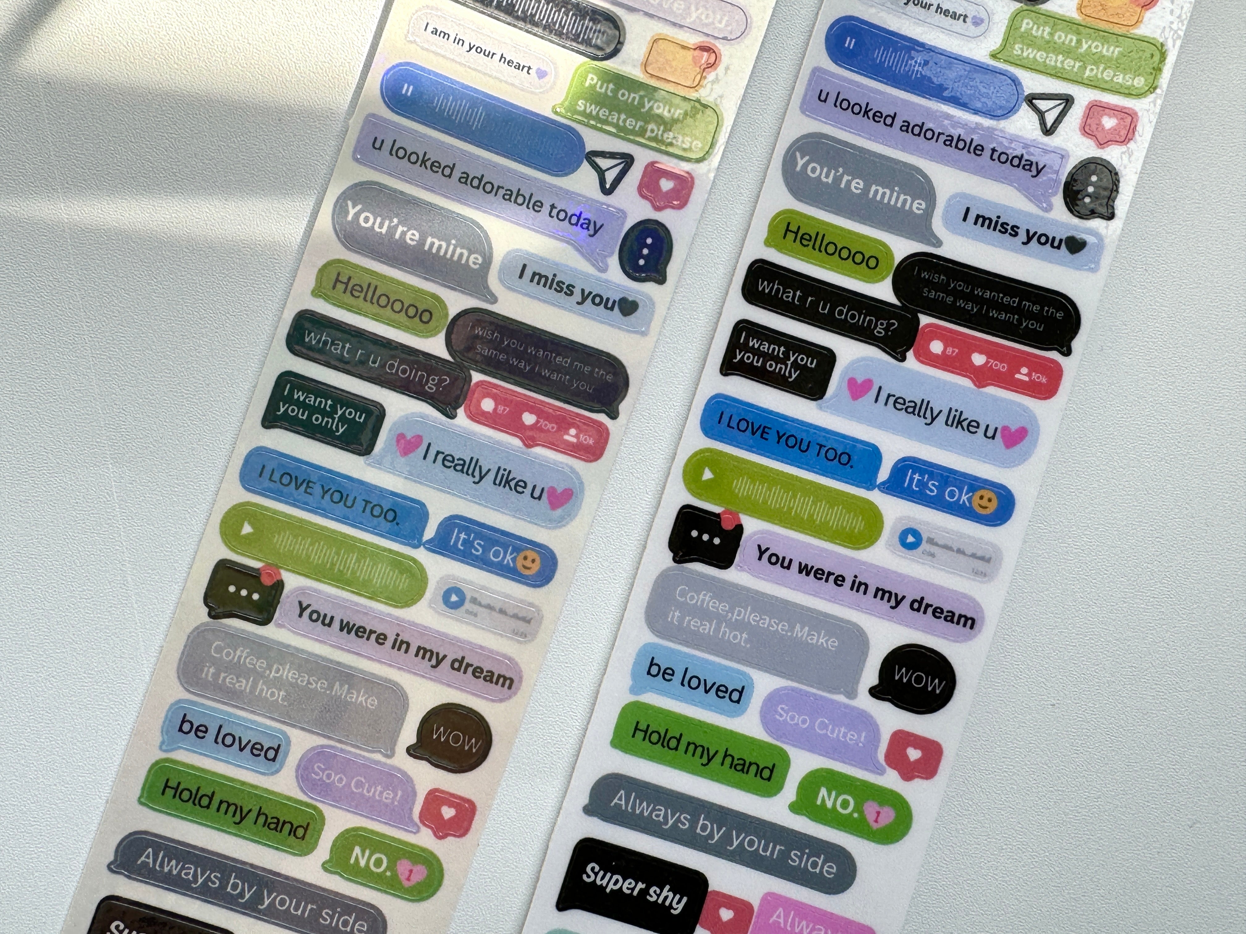Text Message Sticker