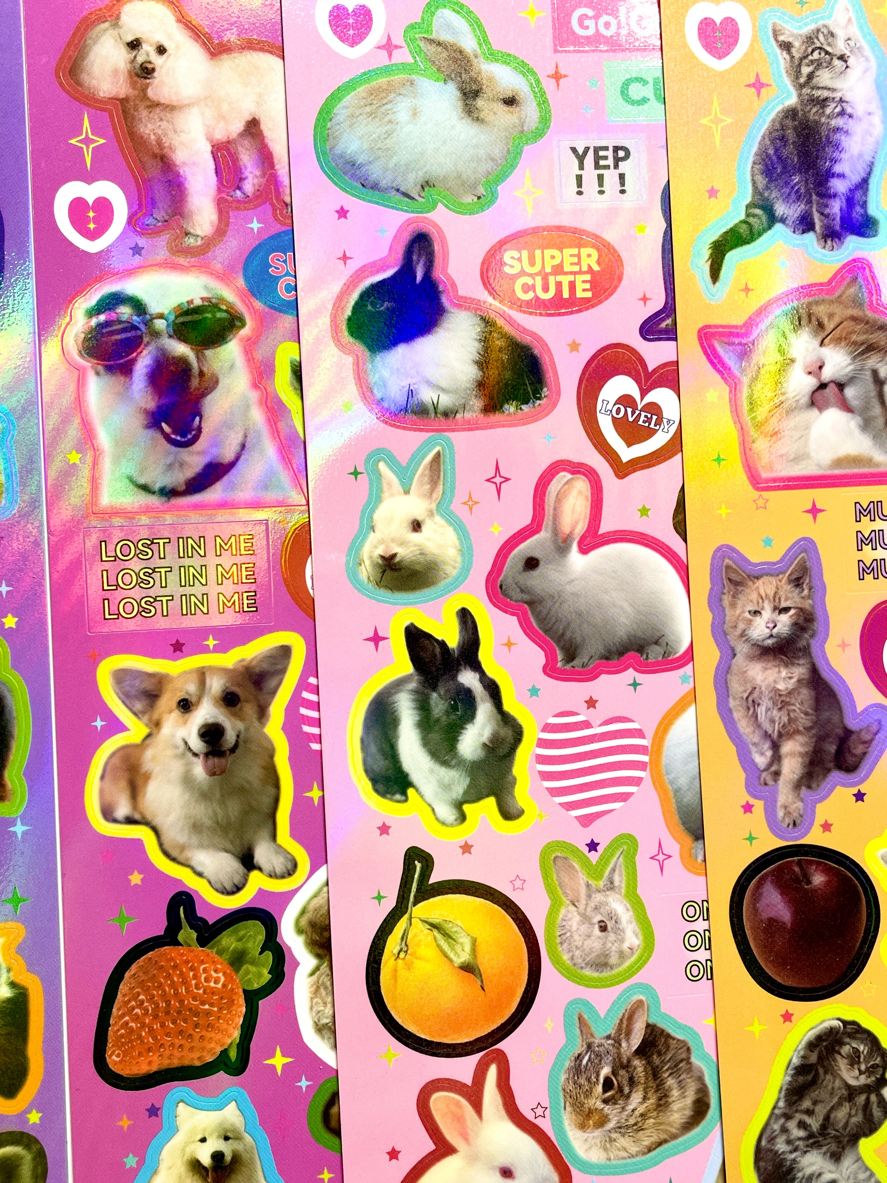 Animal Sticker Sheet