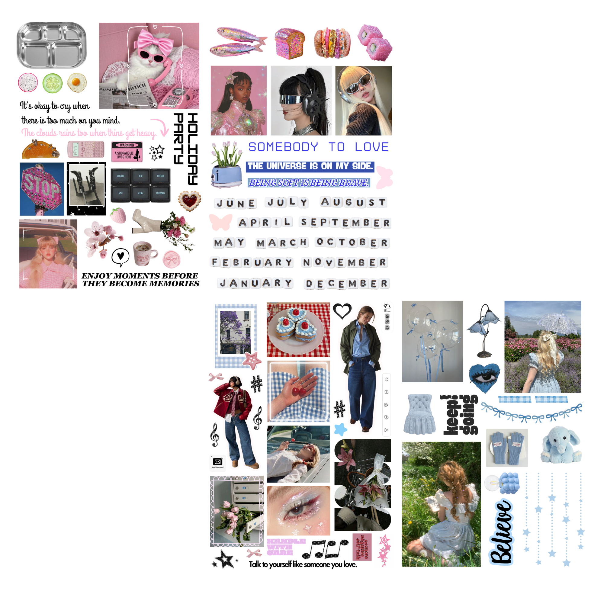 Set of 15 Sheets Scrapbooking Sticker Vol.2