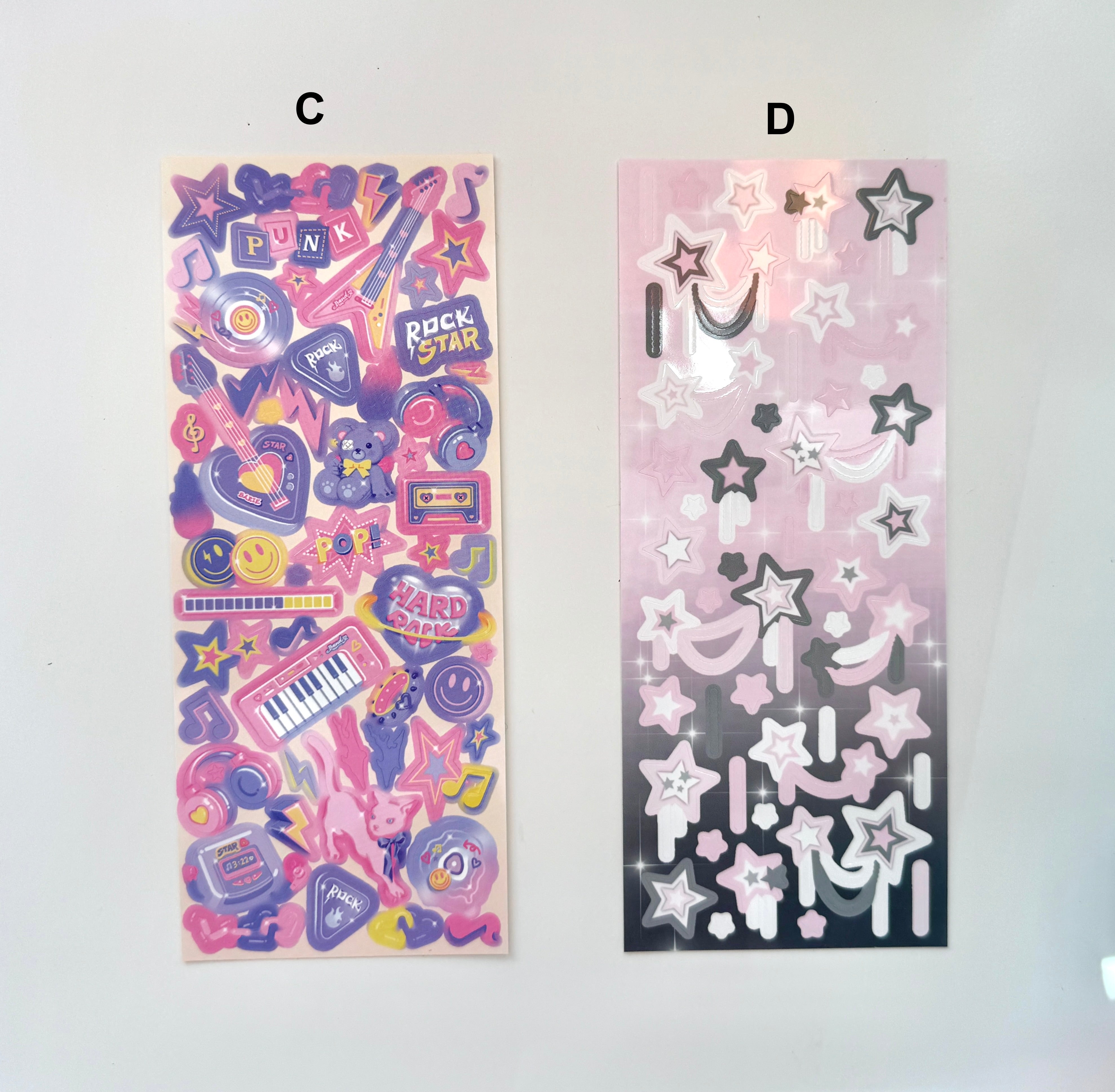 Music Instructions Sticker