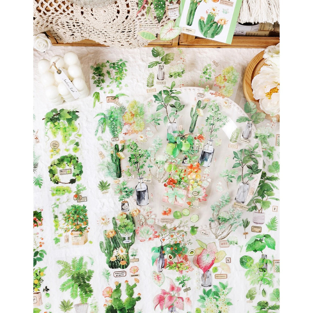 Indoor Plants Sticker Sheet