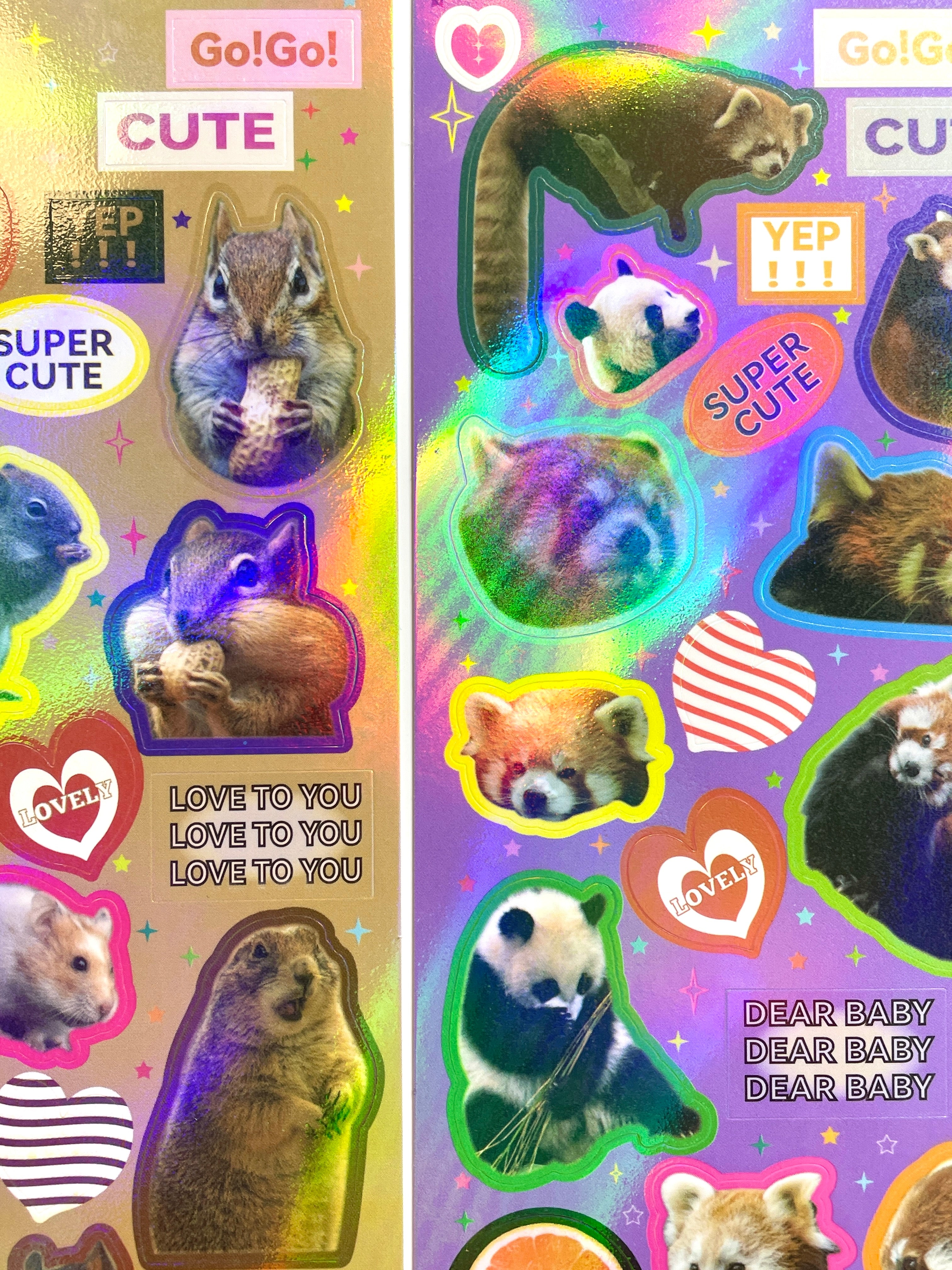 Animal Sticker Sheet