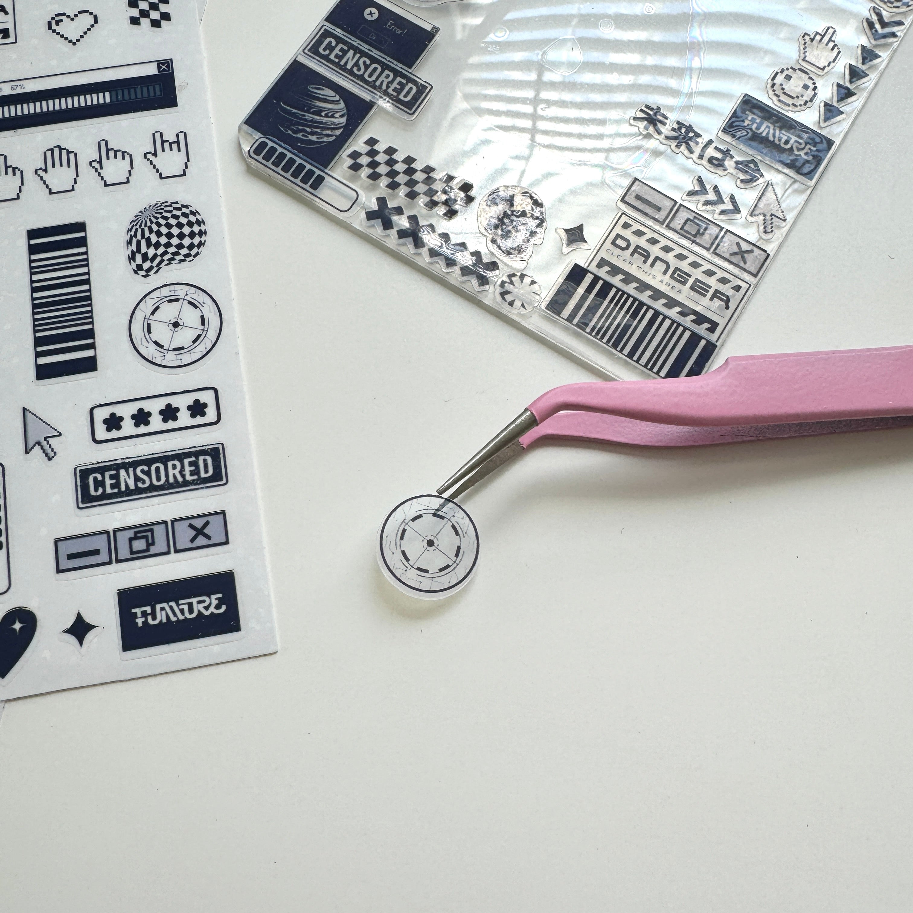 Cyberpunk Sticker Sheet