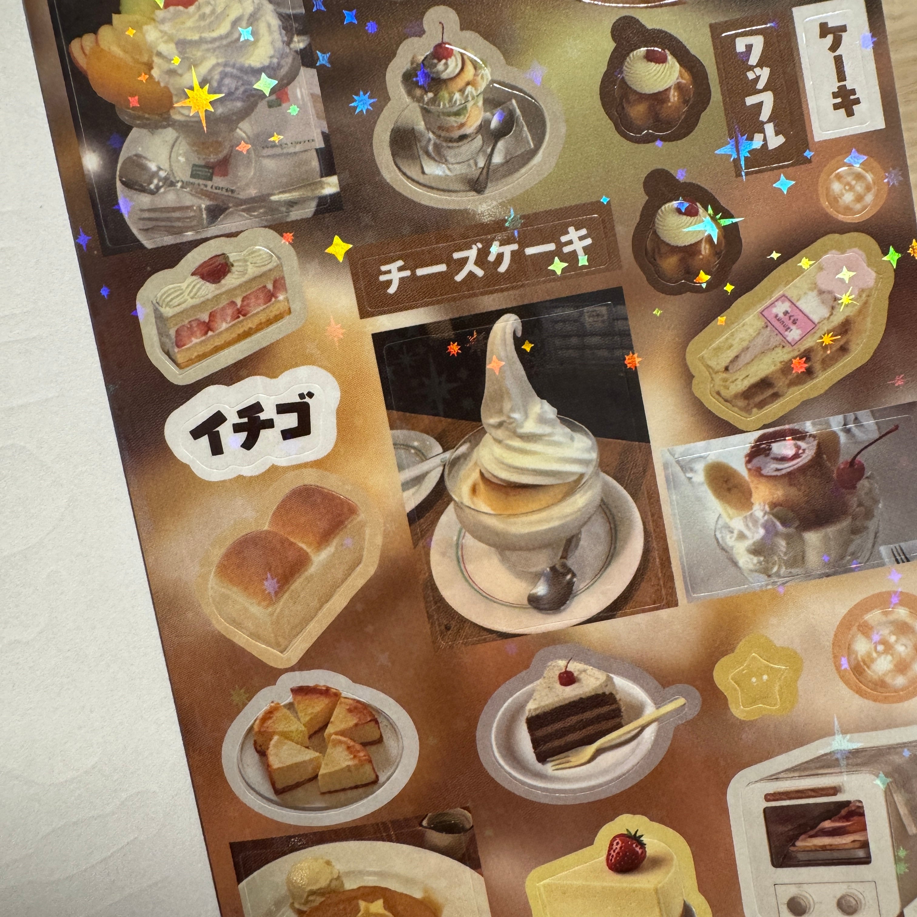 30 Pages Retro Flavor Series Sticker Book