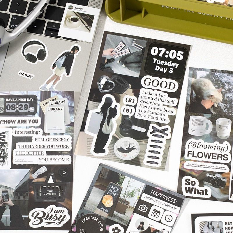 50 Pages Daily Life Sticker Book