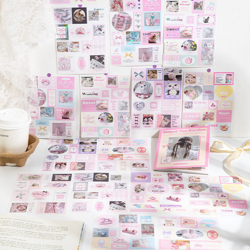 18 Pages Kawaii Sticker Book