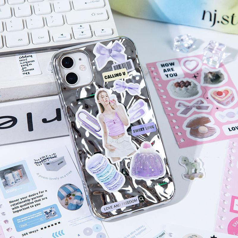 30 Pages Romance Coil Sticker Book