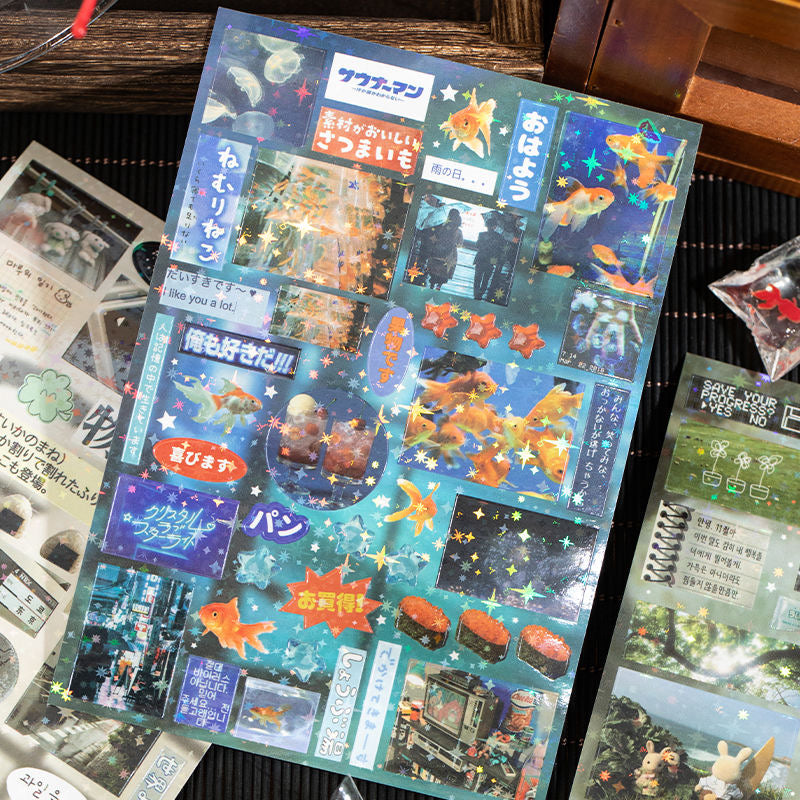 30 Pages Sound of Echo Sticker Book