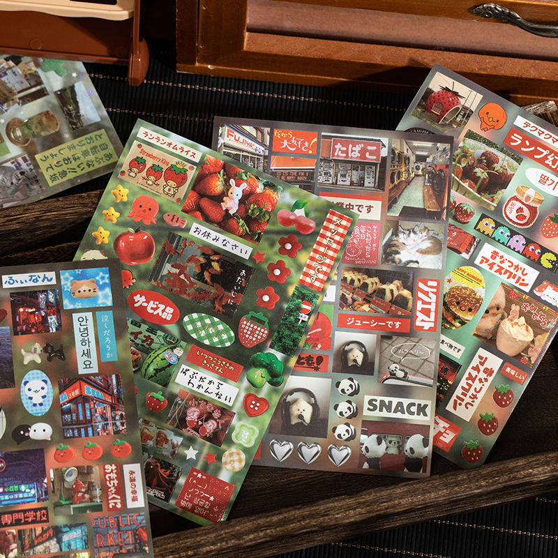 30 Pages Sound of Echo Sticker Book