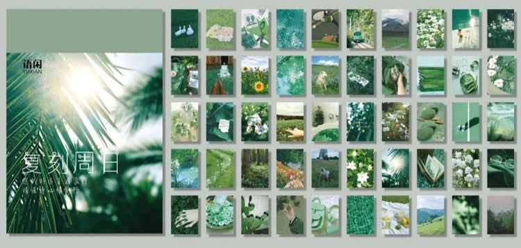 50 Pages Mini Scrapbooking Paper Booklet