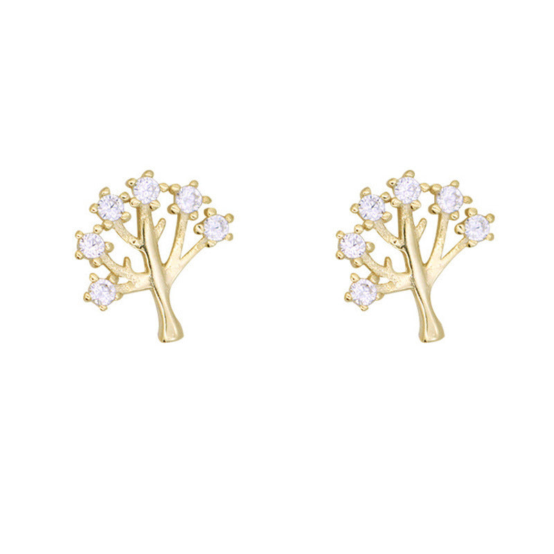 Tiny Tree Earring