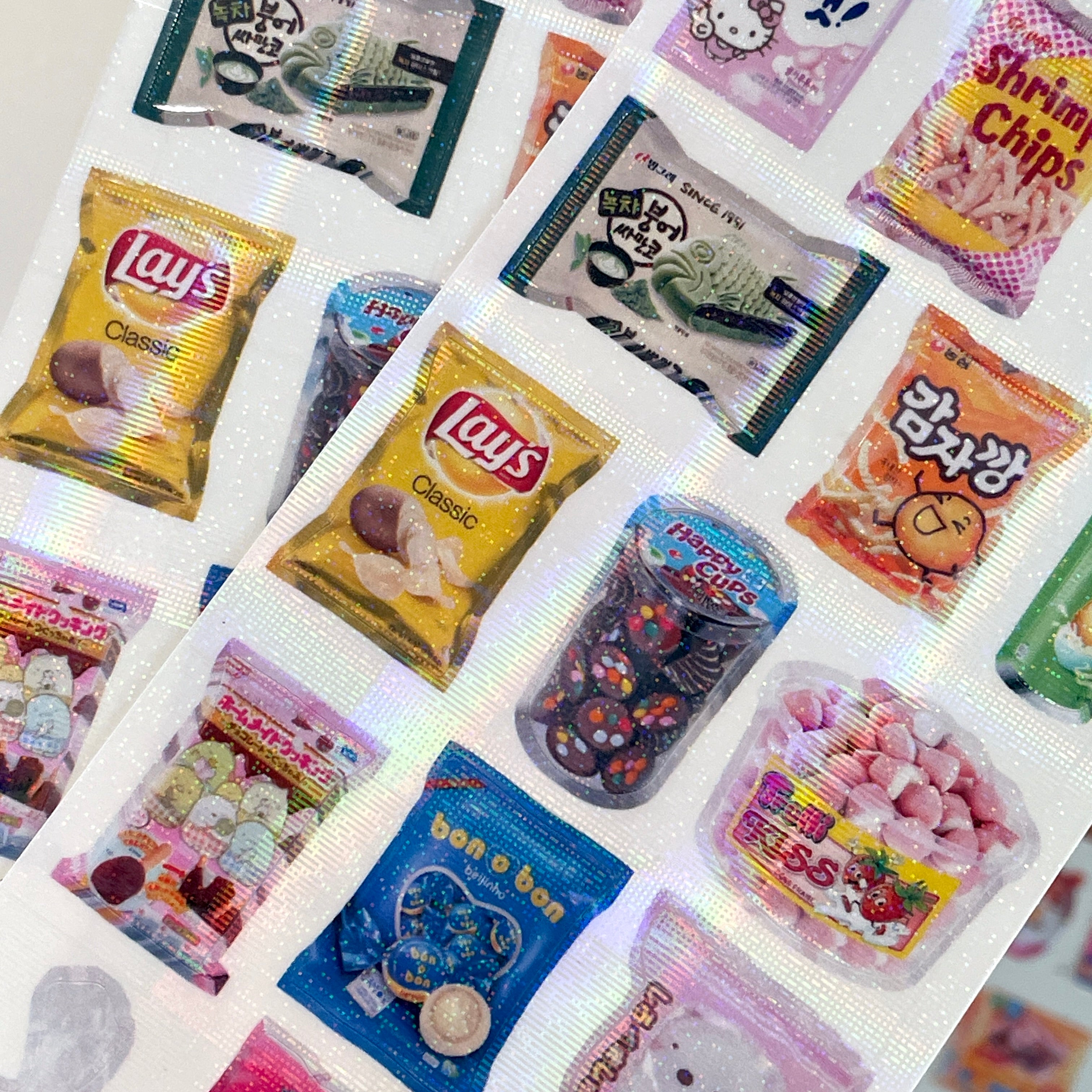 Snacks Sticker Sheet