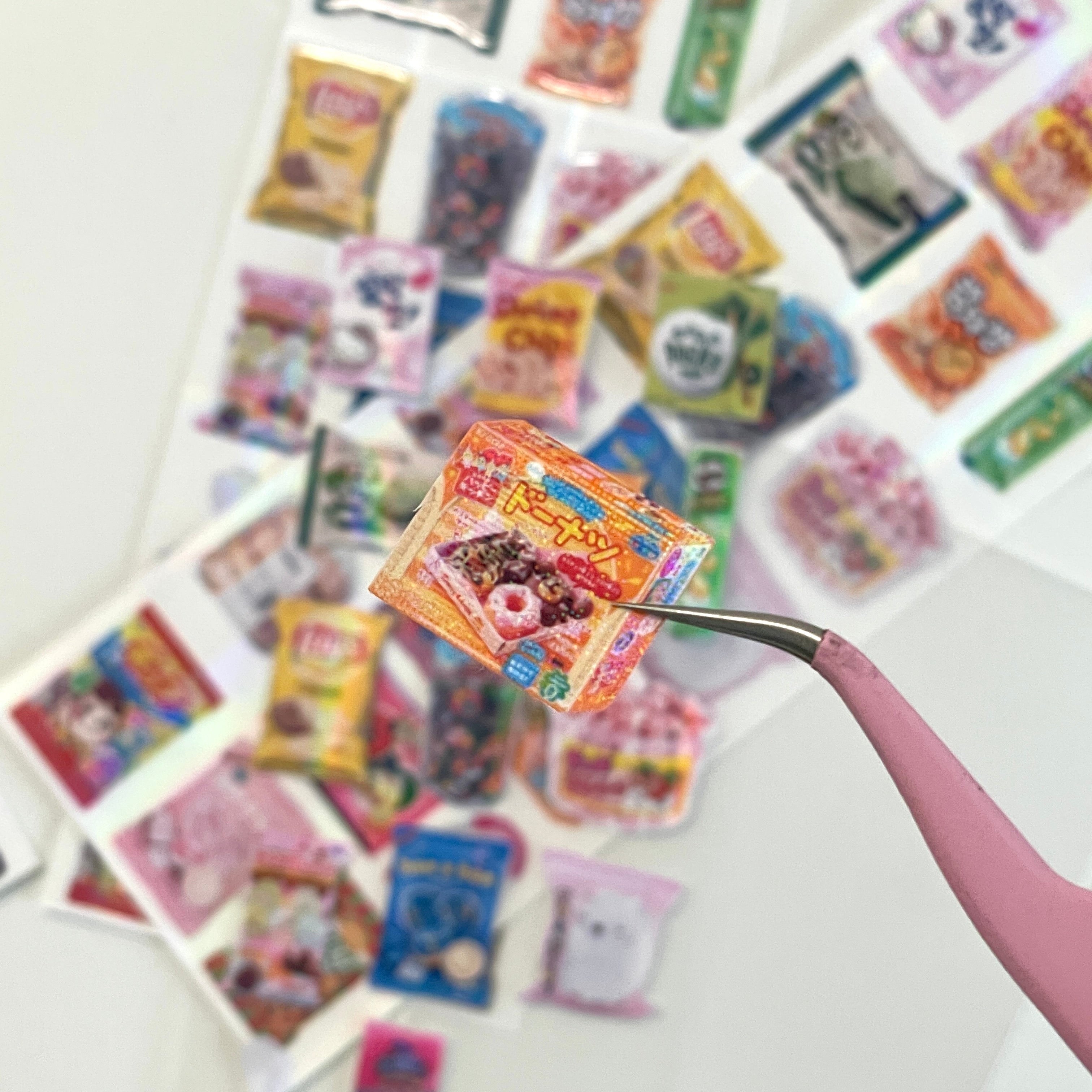 Snacks Sticker Sheet