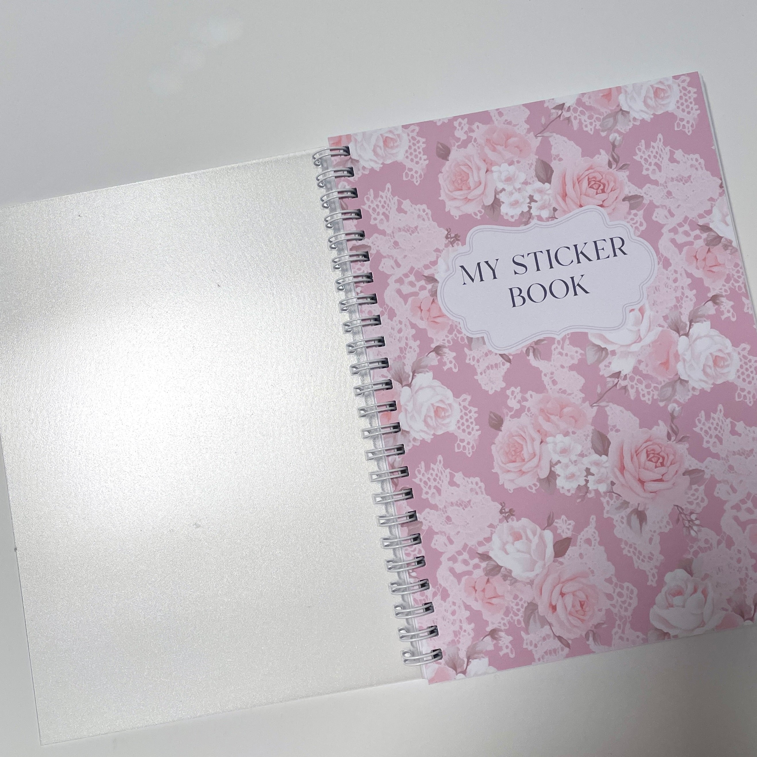 A5 Size Reusable Sticker Book