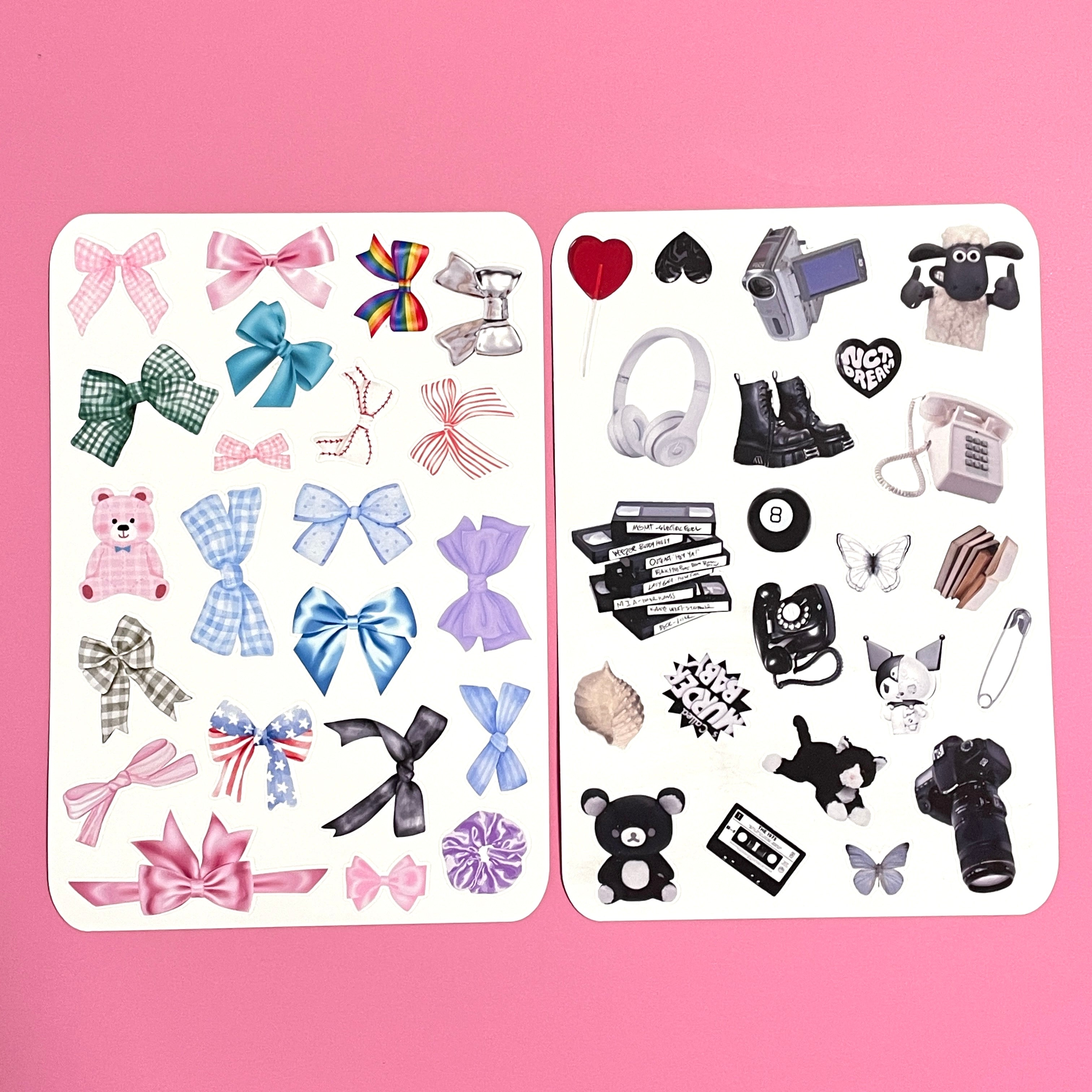 Set of 11 Sheets Scrapbooking Sticker