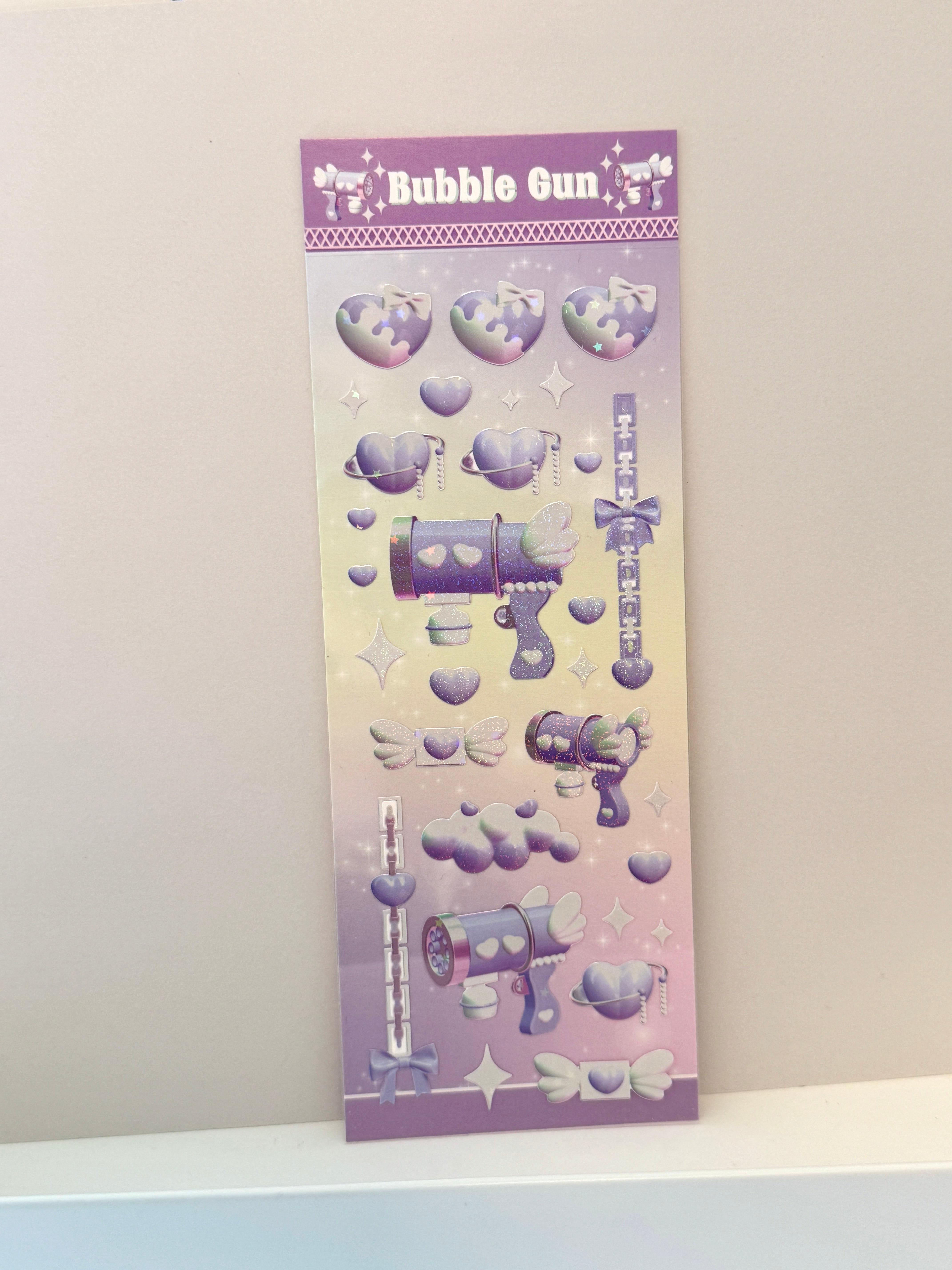 Bubble Gun Sticker