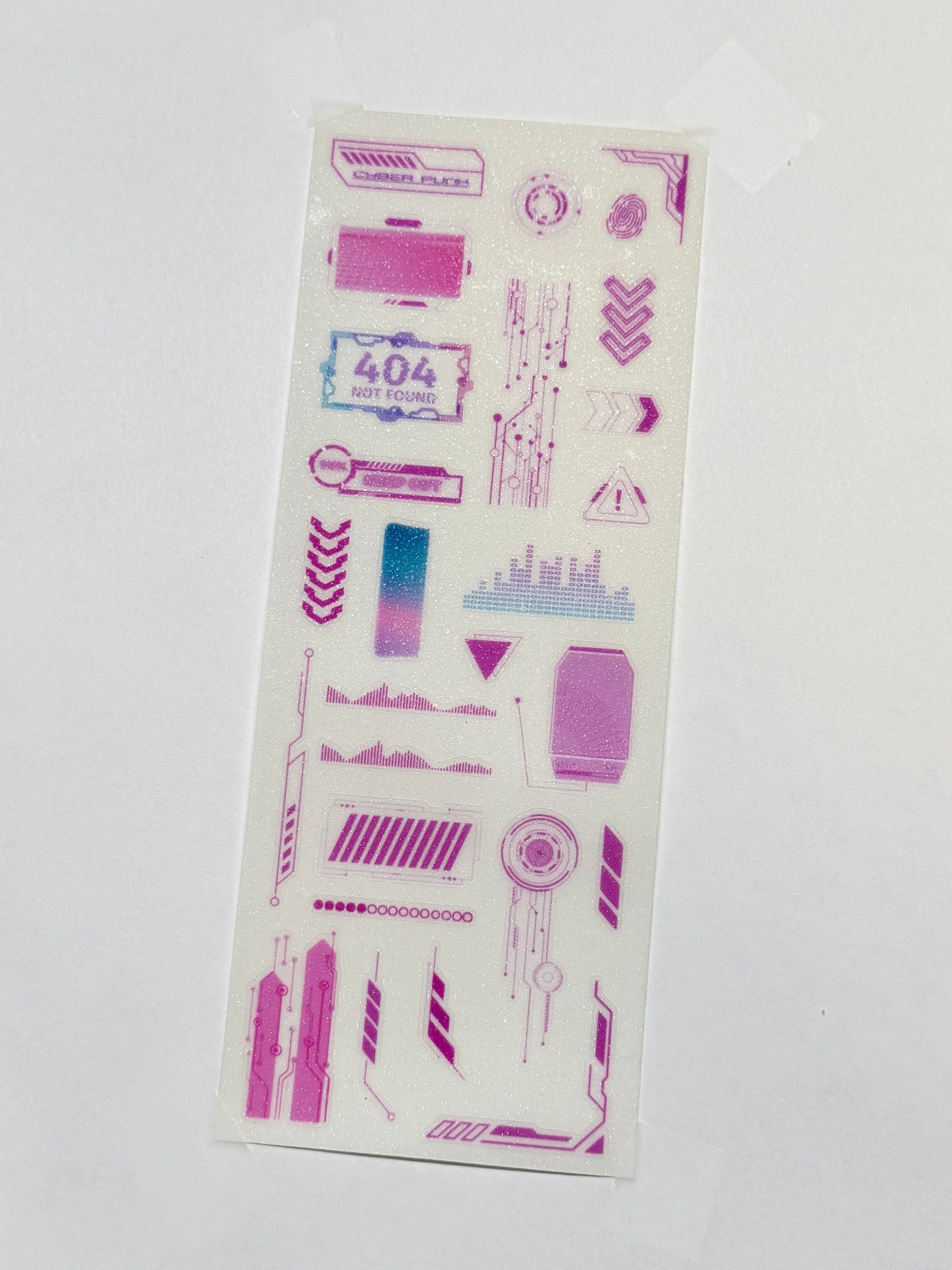 Cyberpunk Sticker Sheet