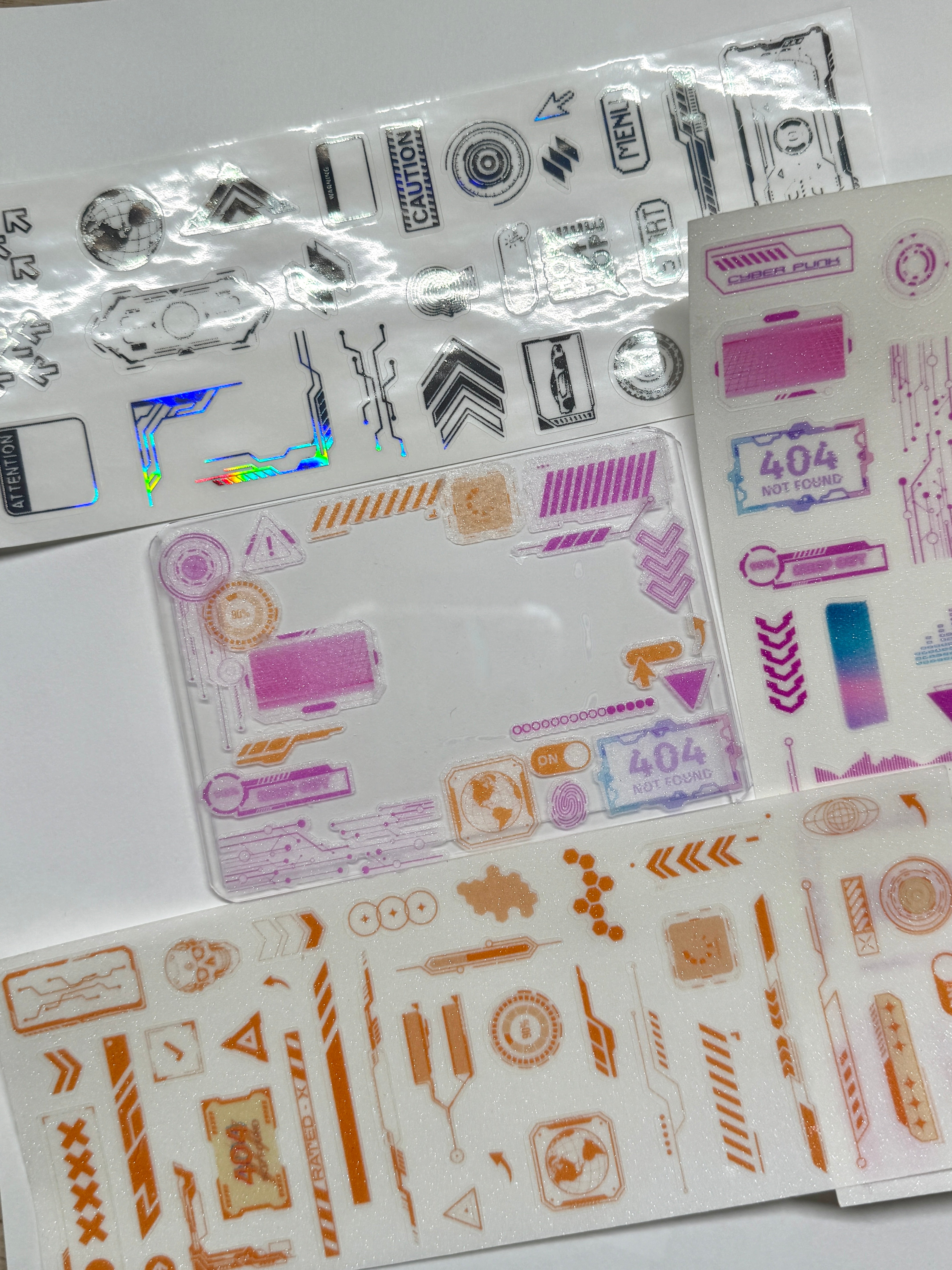 Cyberpunk Sticker Sheet