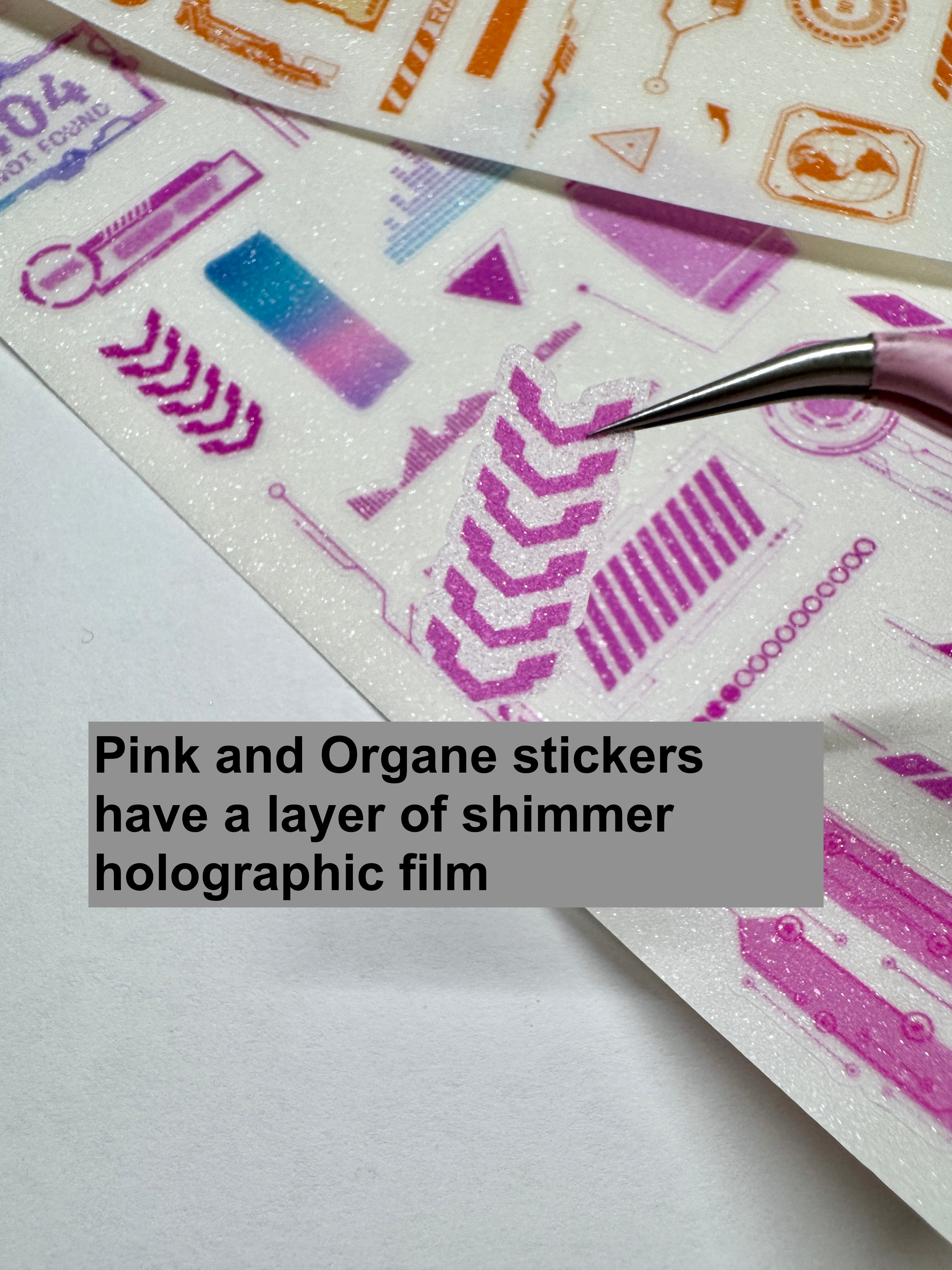 Cyberpunk Sticker Sheet