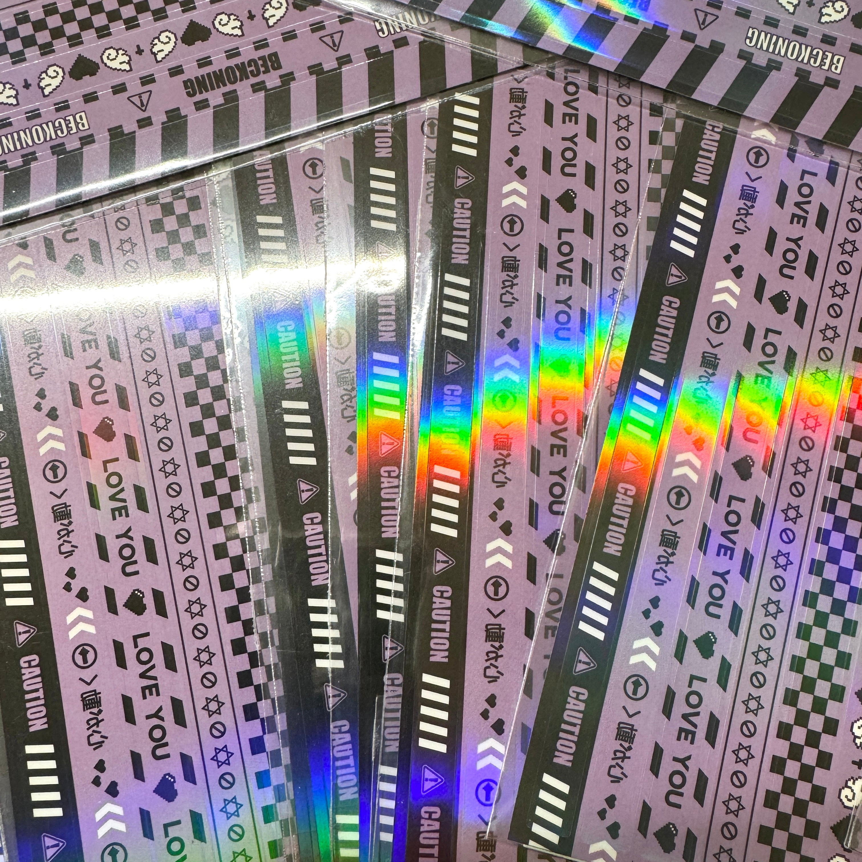 Caution Line Sticker