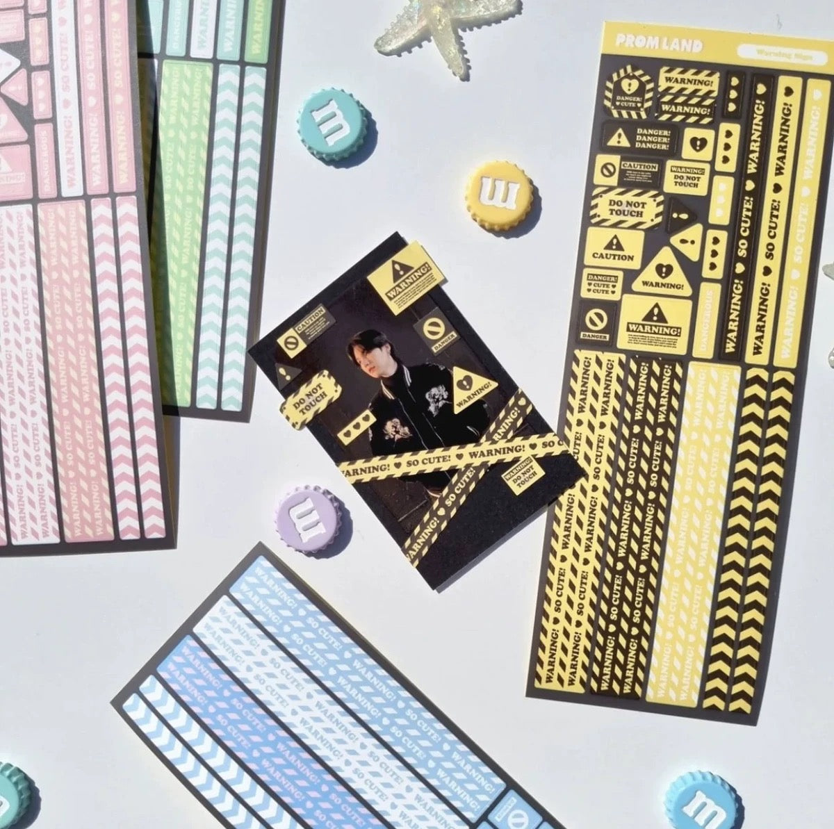 Warning Sign Sticker