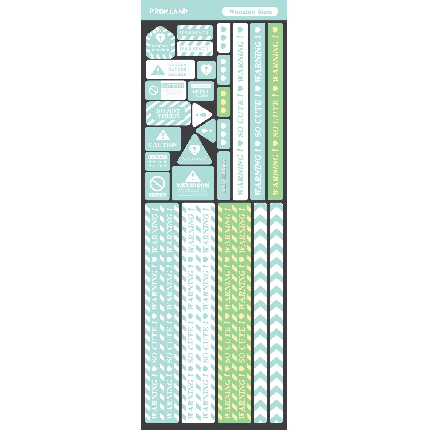 Warning Sign Sticker