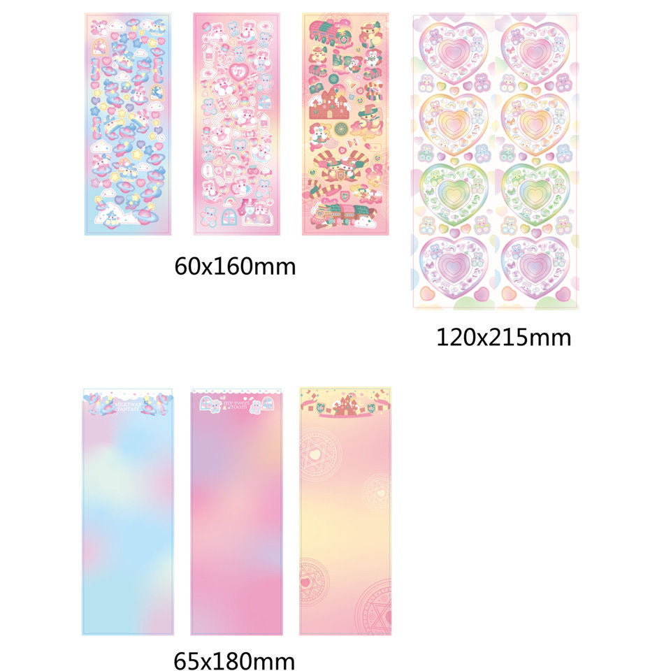 kawaii toploader sticker