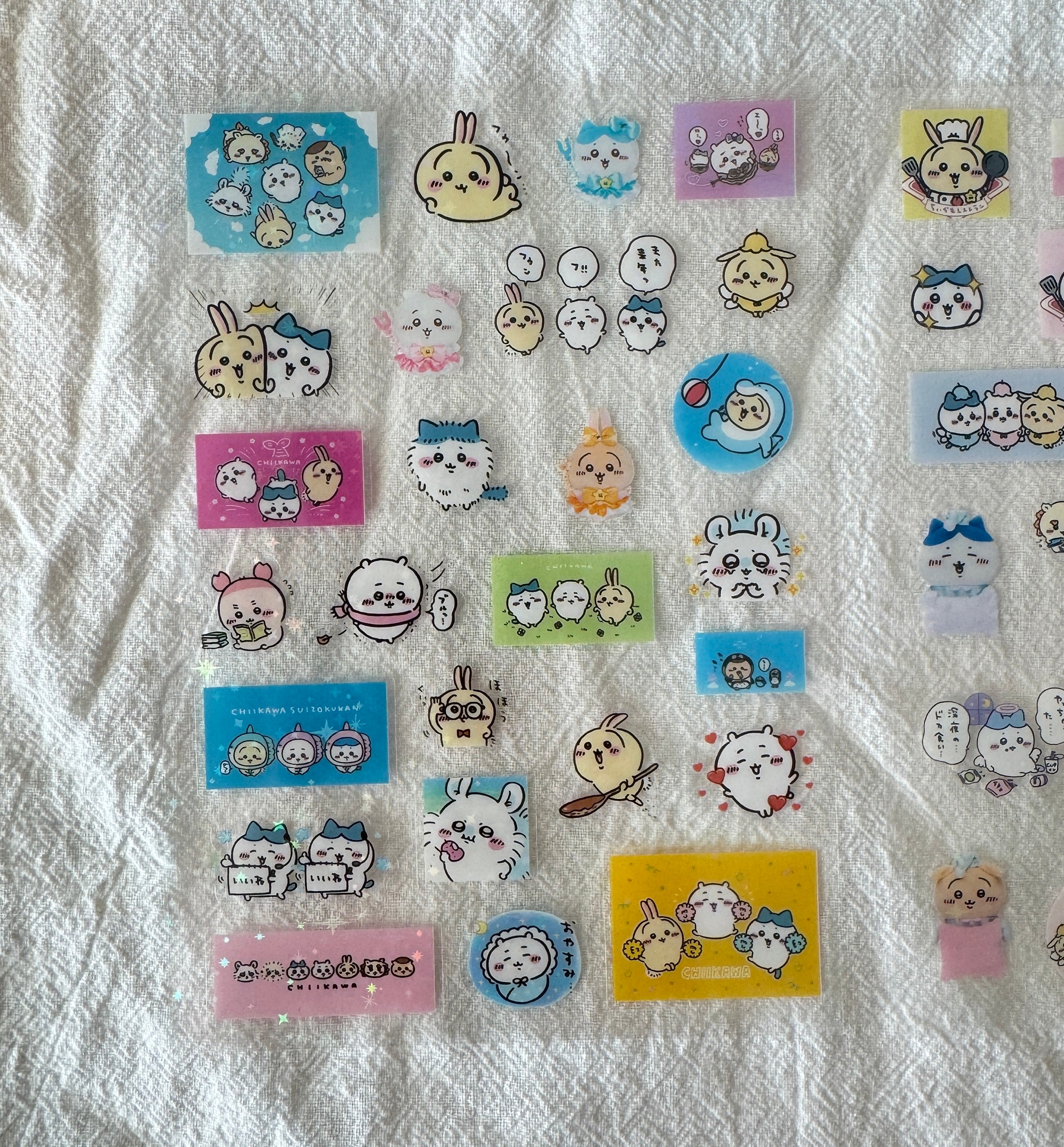 4 PCS Kawaii Critters Sticker Sheet