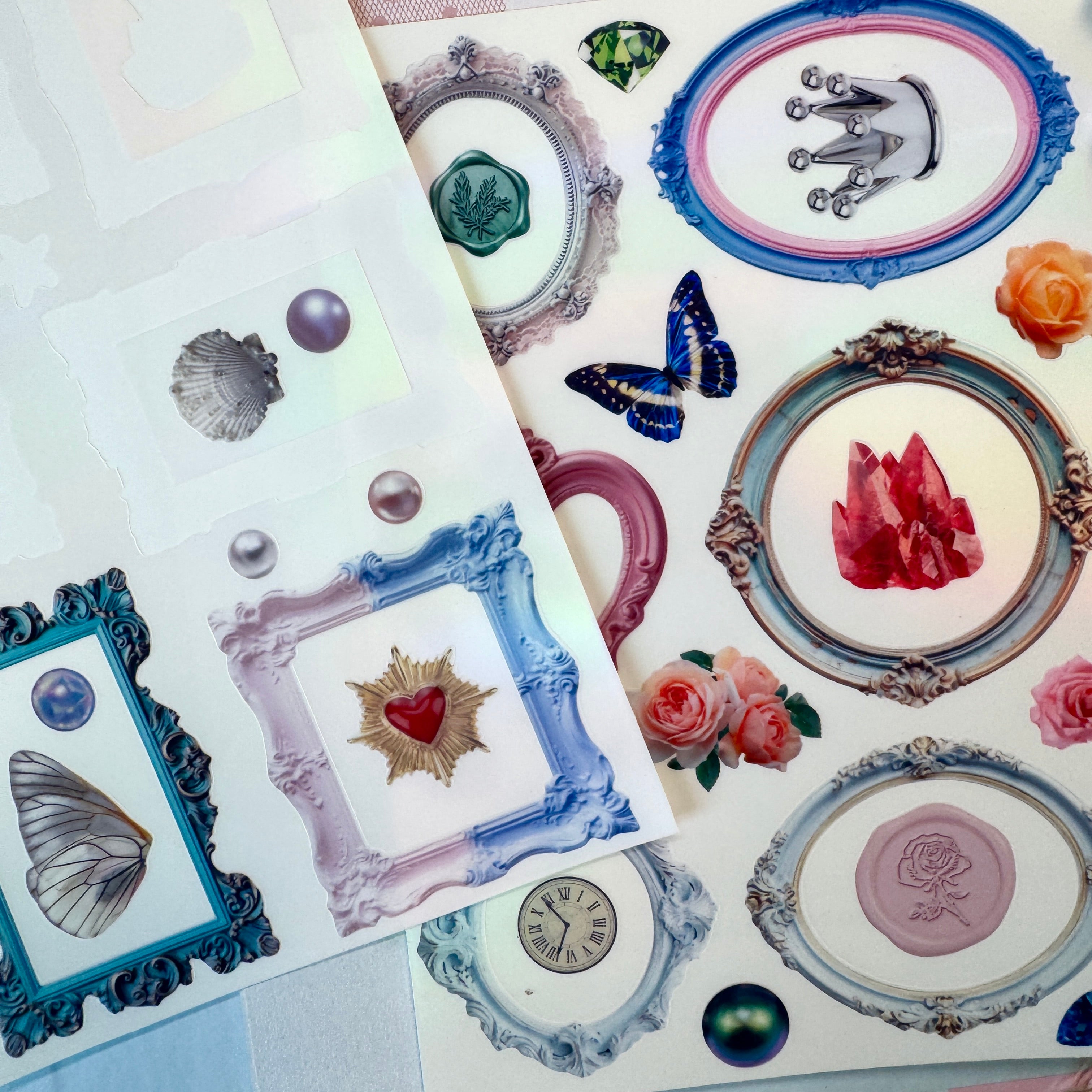 Shimmered Memories Sticker Set