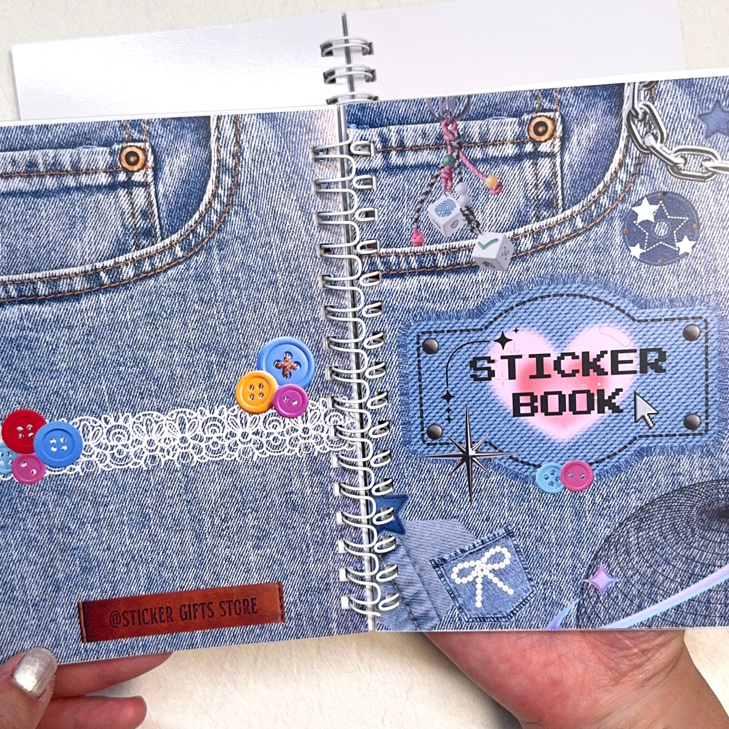 A6 Reusable Sticker Book